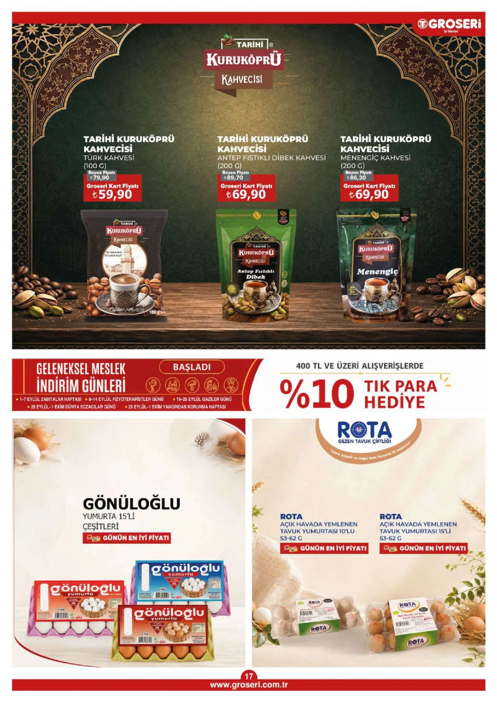 Groseri broşürü sayfa 17