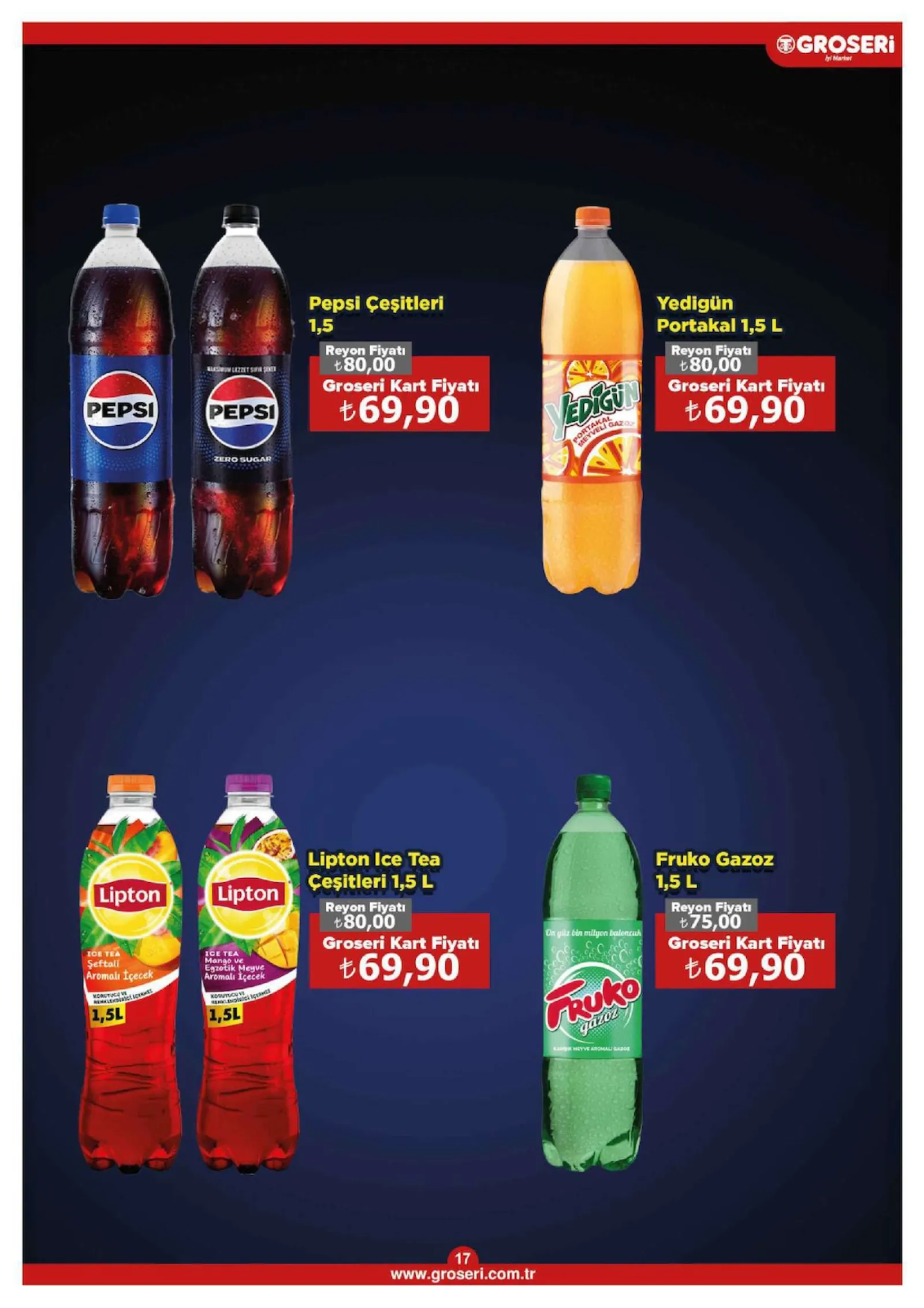 Groseri broşürü sayfa 17