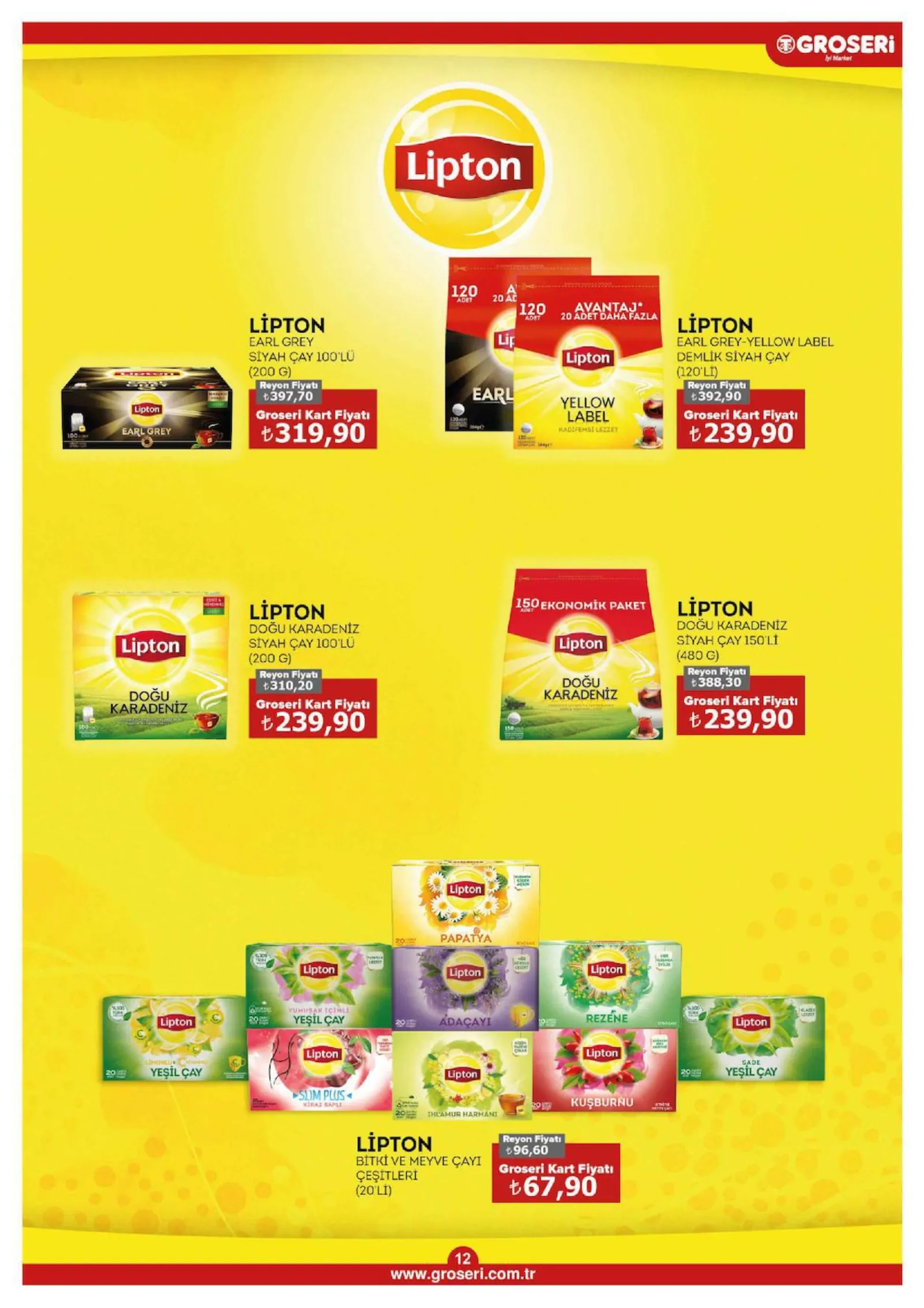 Groseri broşürü sayfa 12