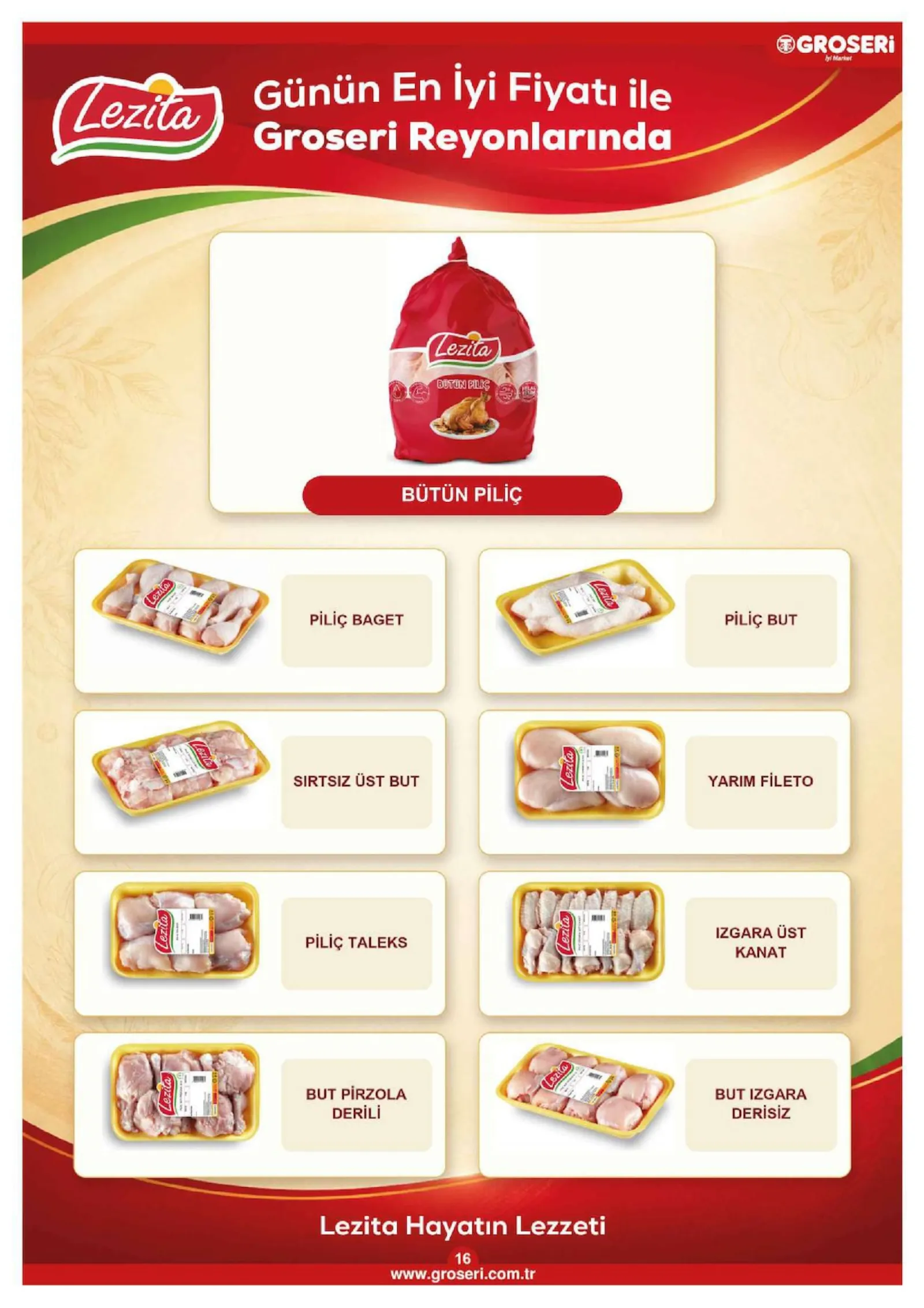 Groseri broşürü sayfa 16
