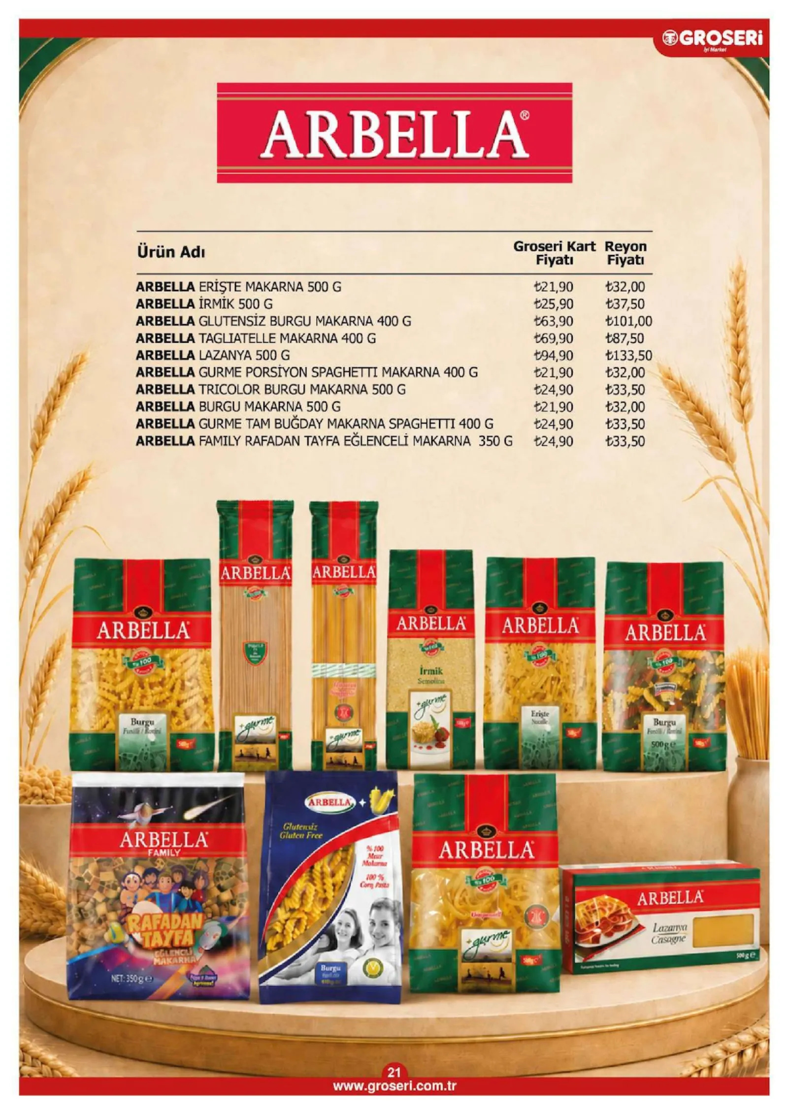 Groseri broşürü sayfa 21