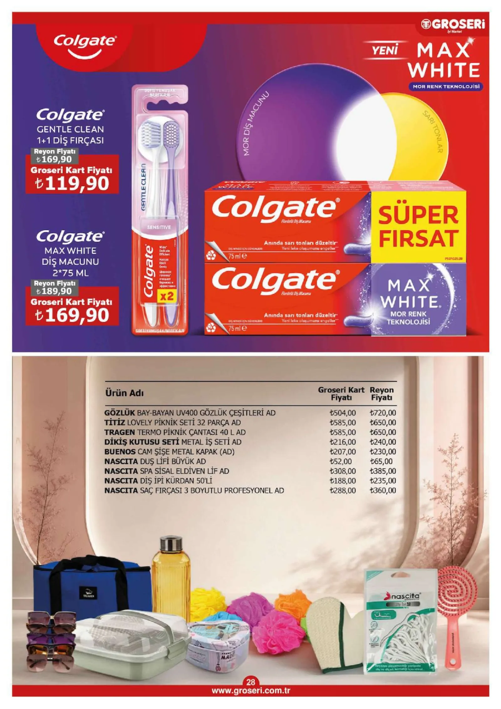 Groseri broşürü sayfa 28