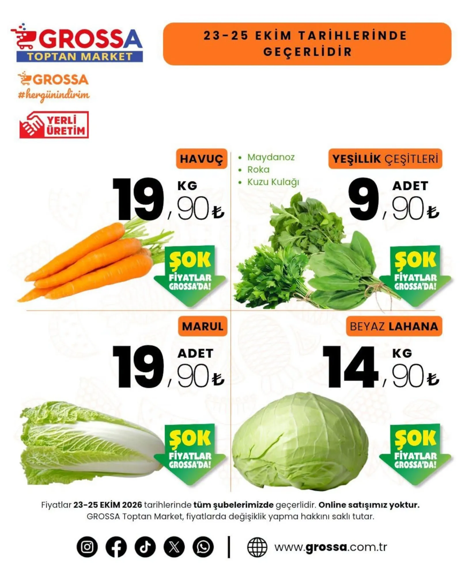 Grossa Toptan Market broşürü sayfa 3