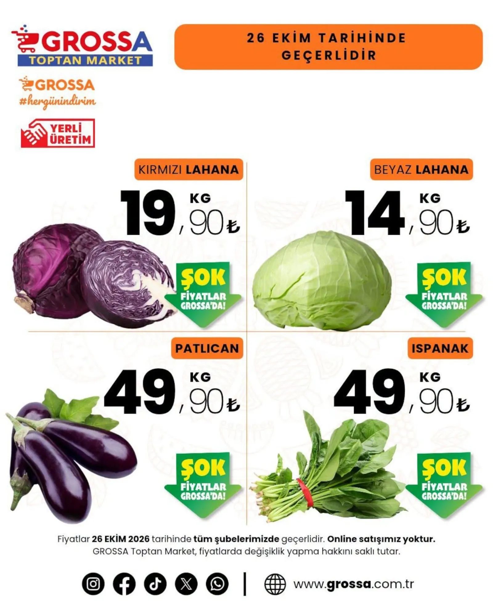 Grossa Toptan Market broşürü sayfa 6