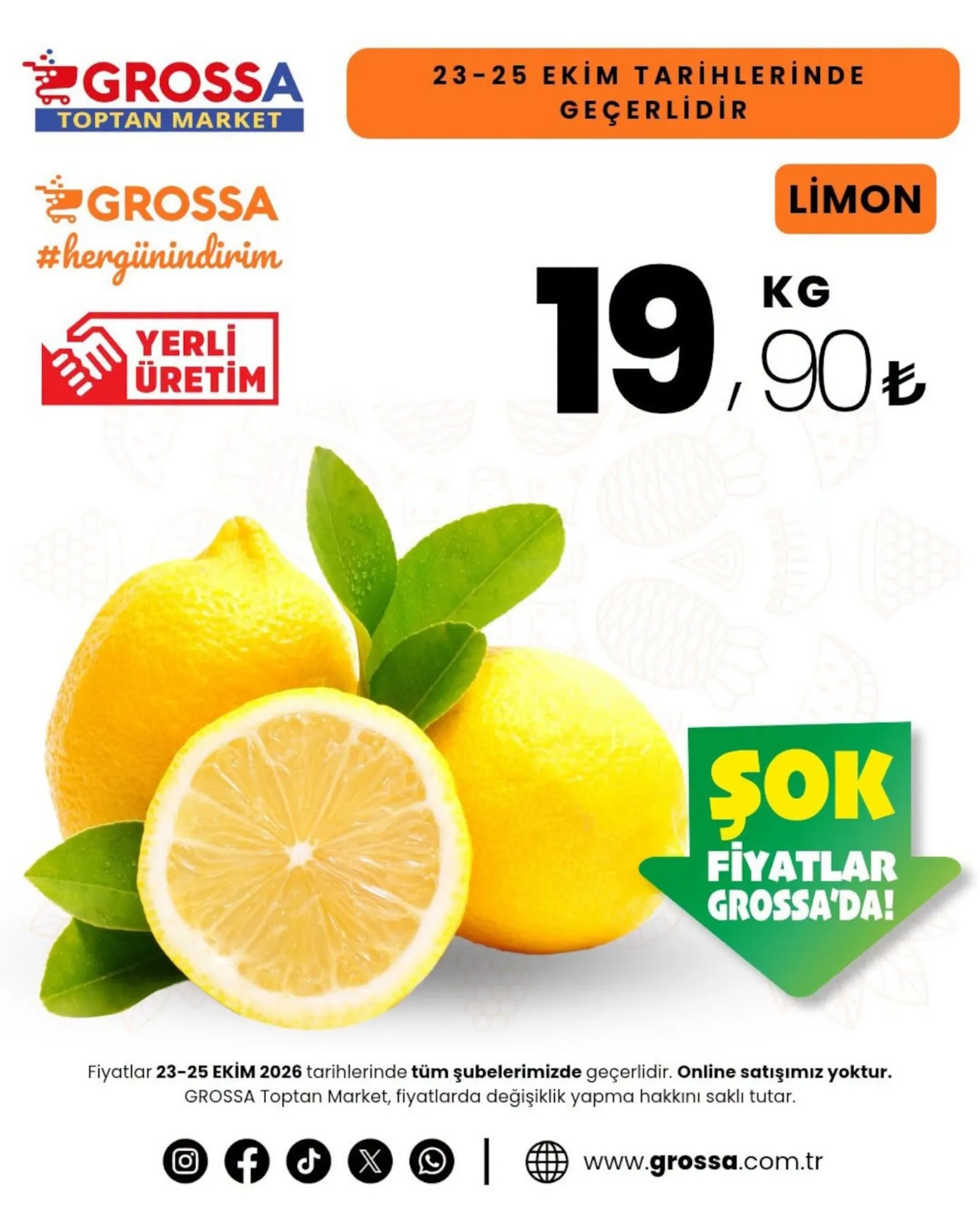 Grossa Toptan Market broşürü sayfa 7