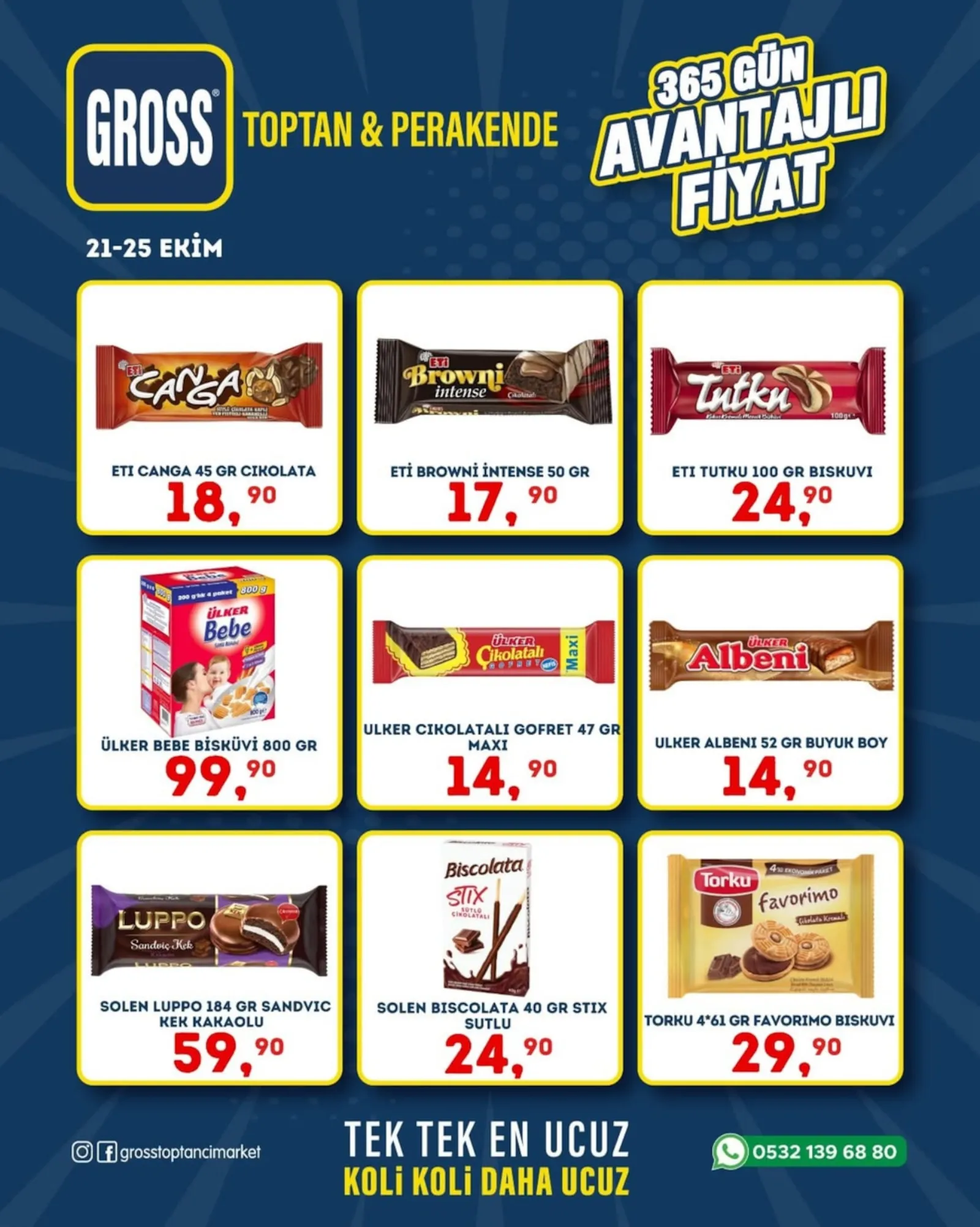 Gross Toptan & Perakende broşürü sayfa 1
