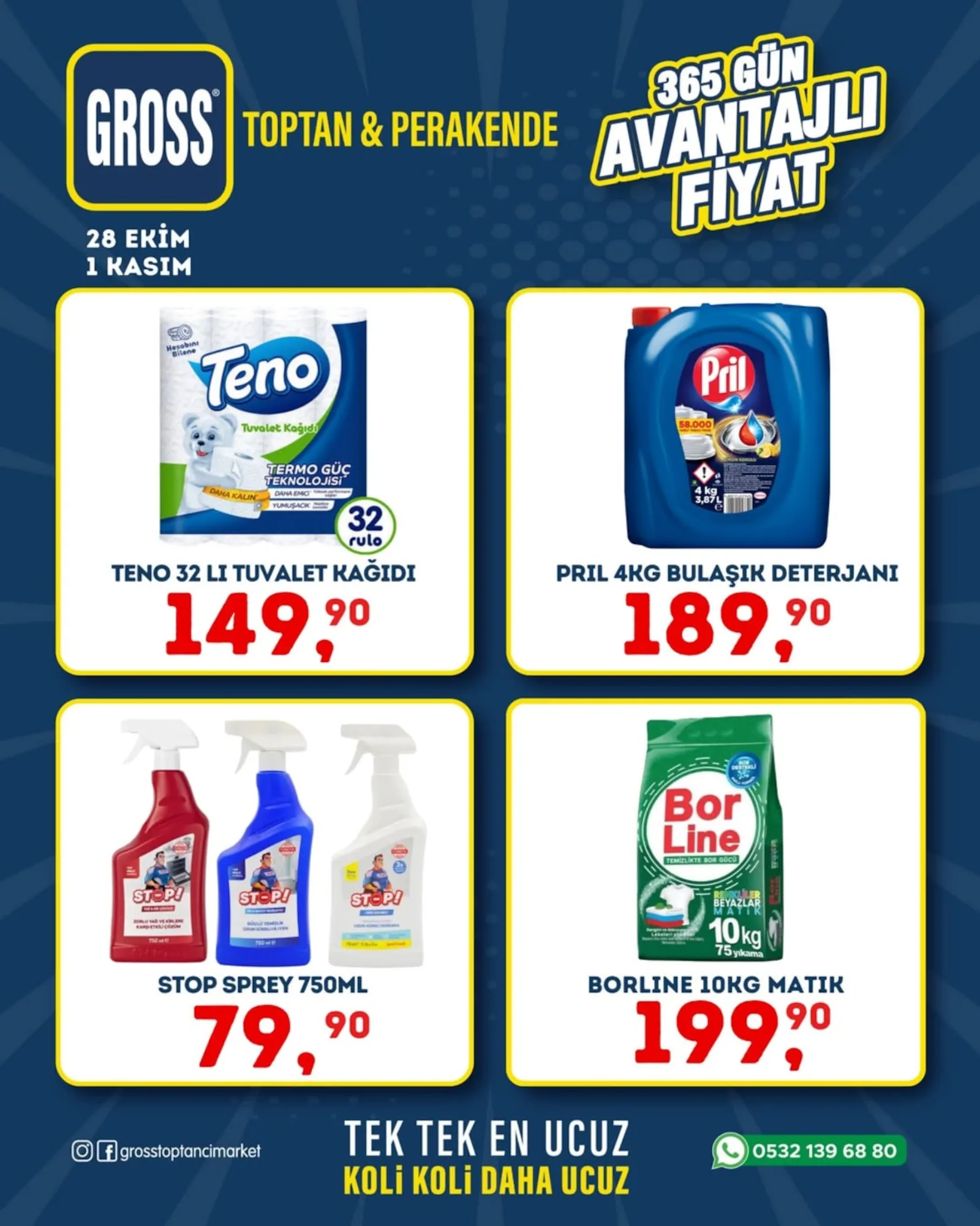 Gross Toptan & Perakende broşürü sayfa 1