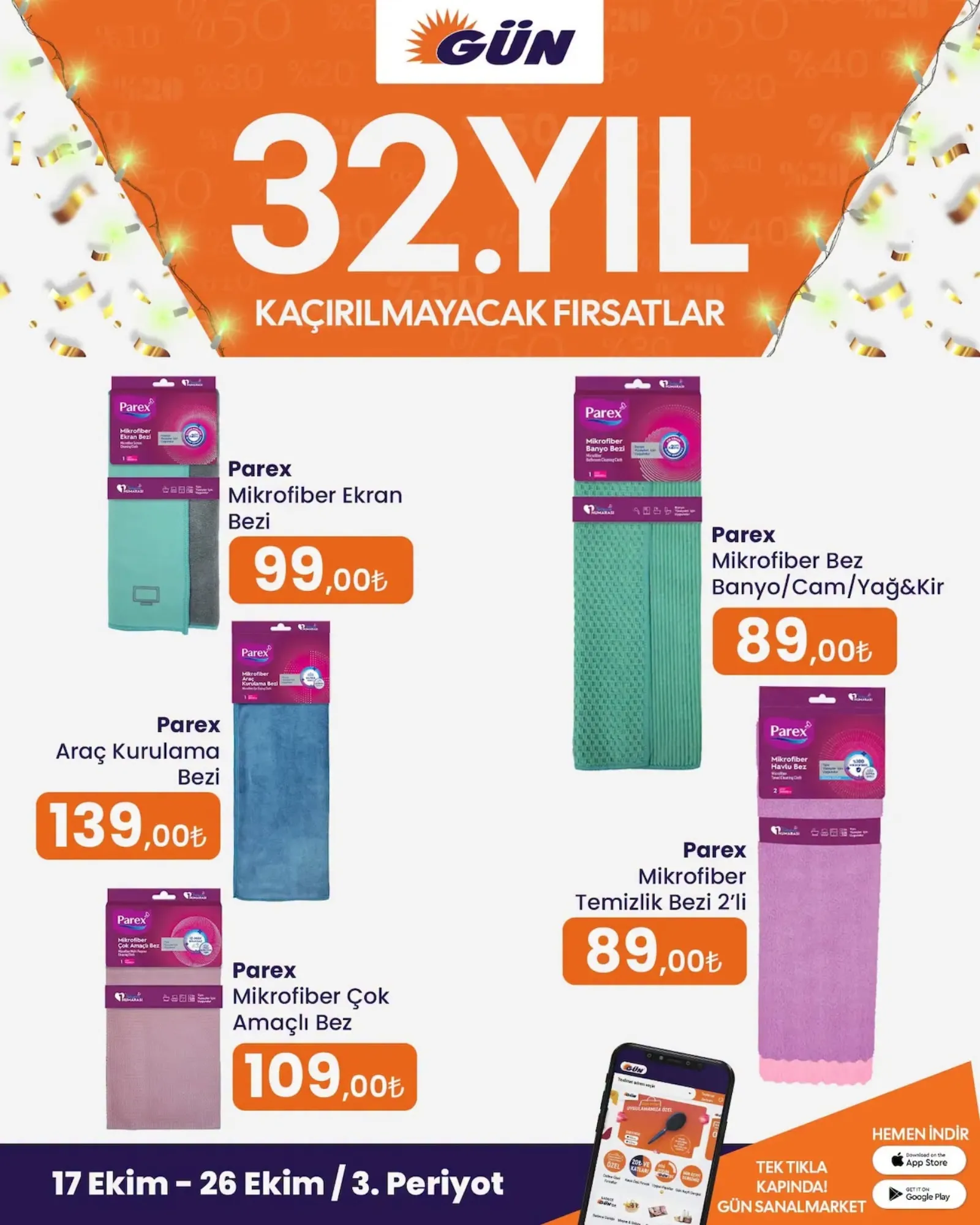 Gün Süpermarket broşürü sayfa 30