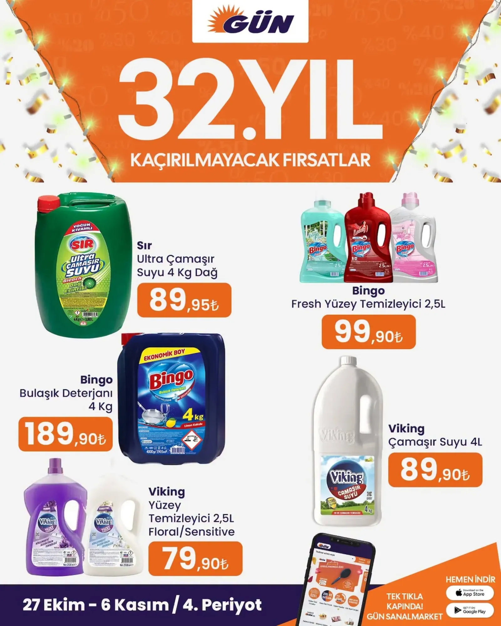 Gün Süpermarket broşürü sayfa 22