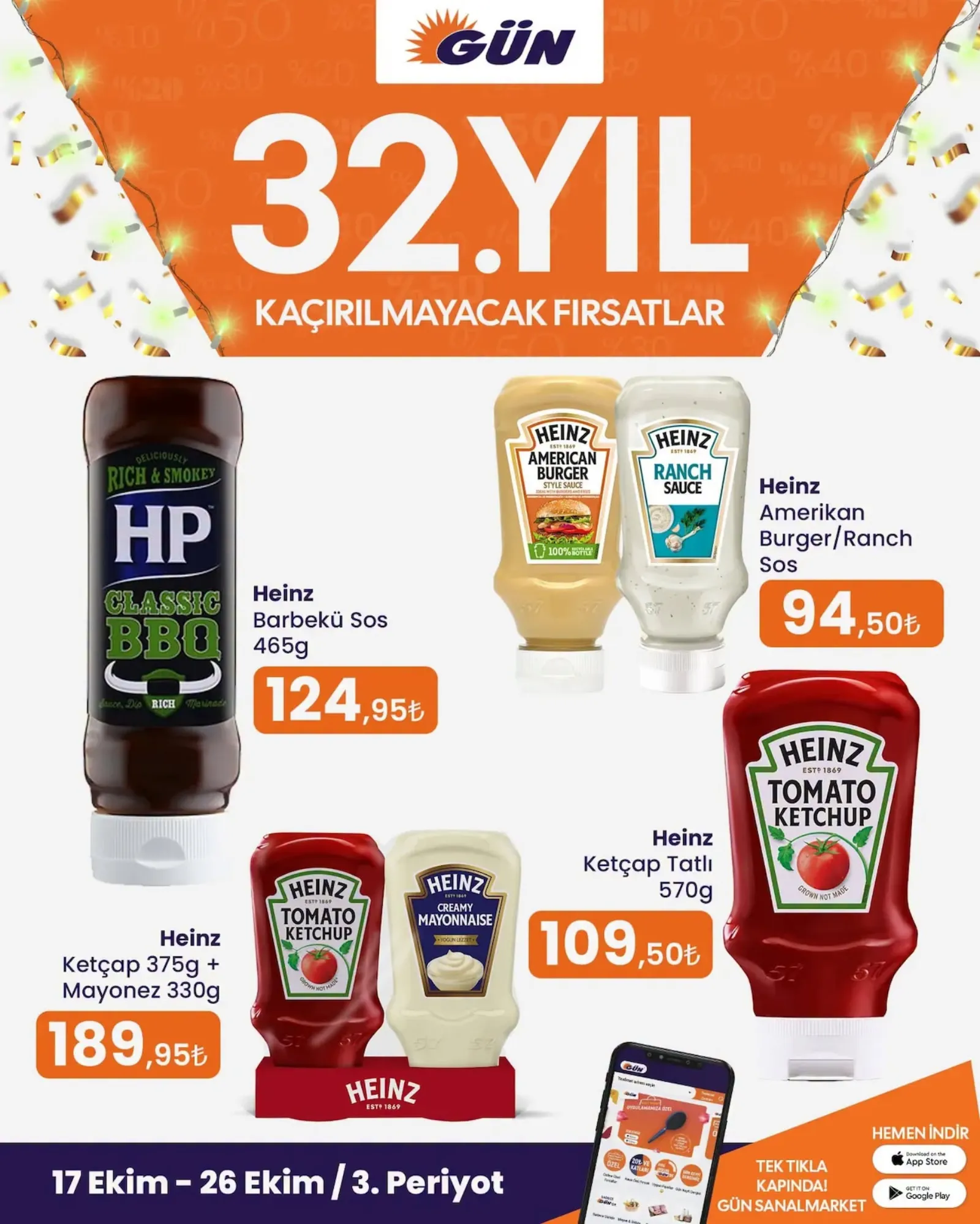 Gün Süpermarket broşürü sayfa 10