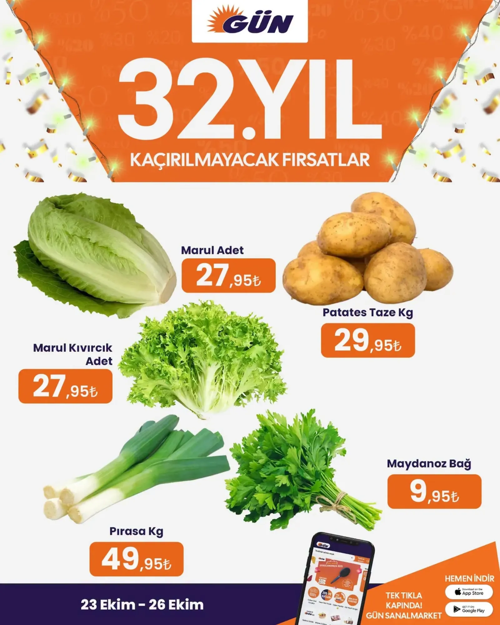 Gün Süpermarket broşürü sayfa 3