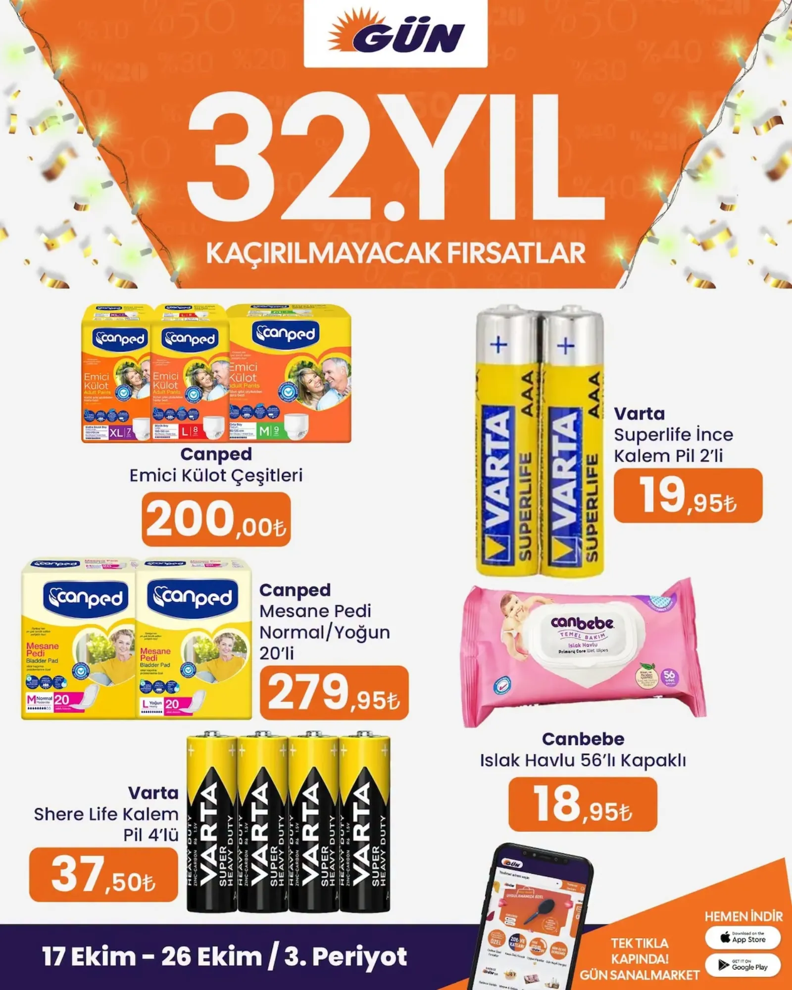 Gün Süpermarket broşürü sayfa 29