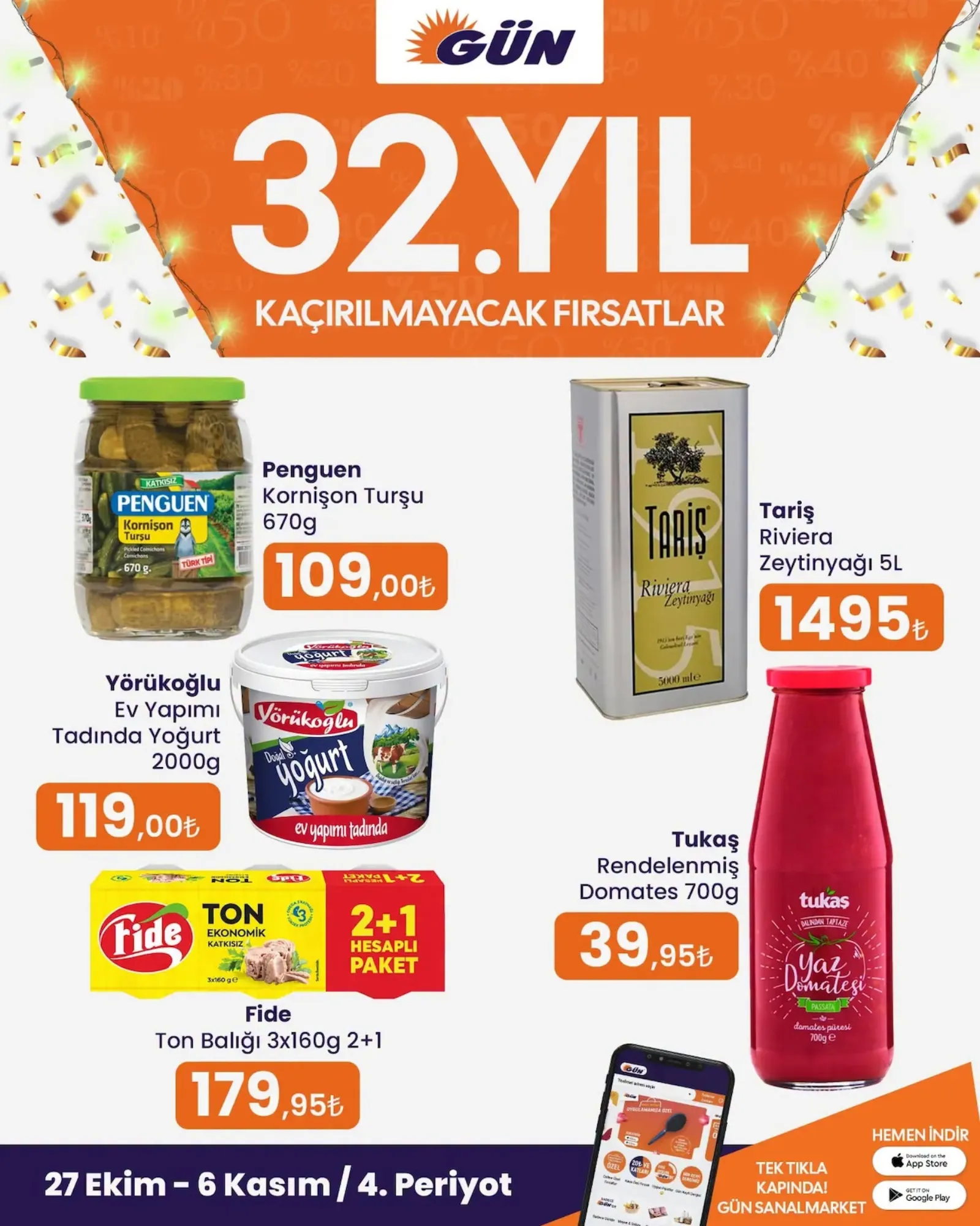 Gün Süpermarket broşürü sayfa 8