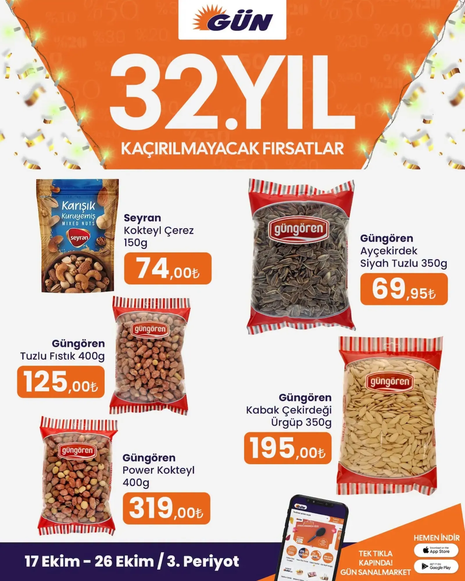 Gün Süpermarket broşürü sayfa 37