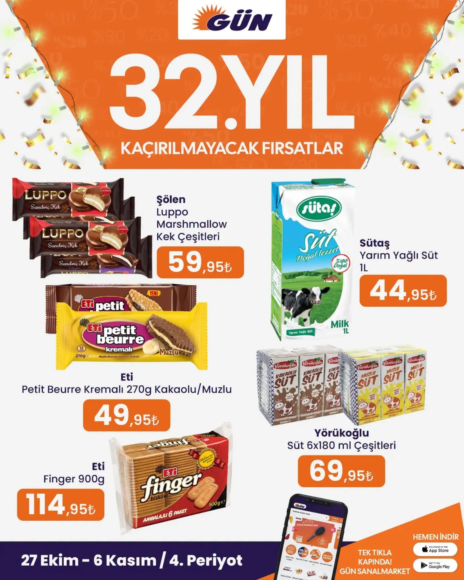 Gün Süpermarket broşürü sayfa 15