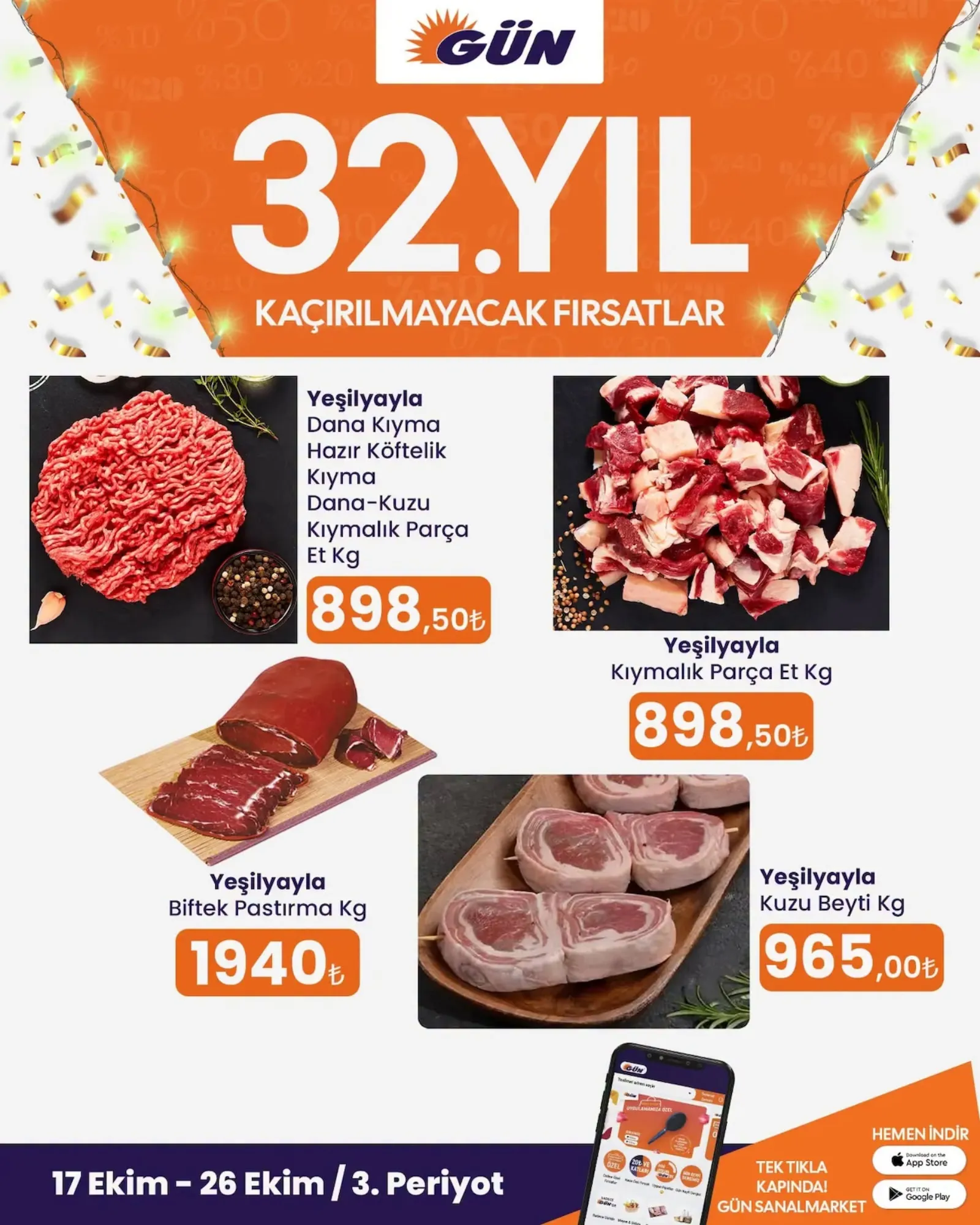 Gün Süpermarket broşürü sayfa 6