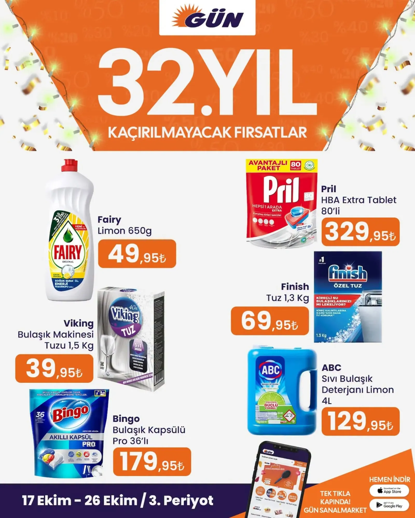 Gün Süpermarket broşürü sayfa 22