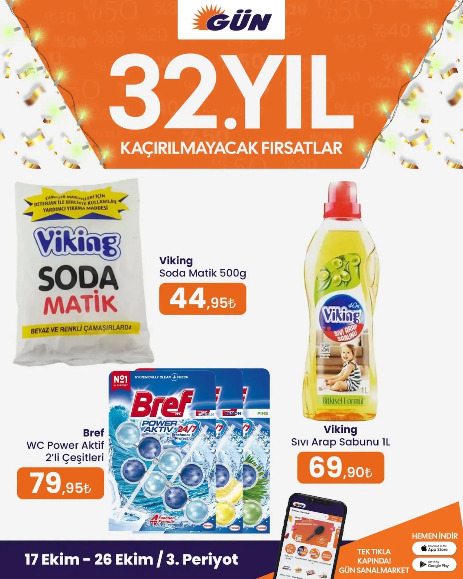 Gün Süpermarket broşürü sayfa 26