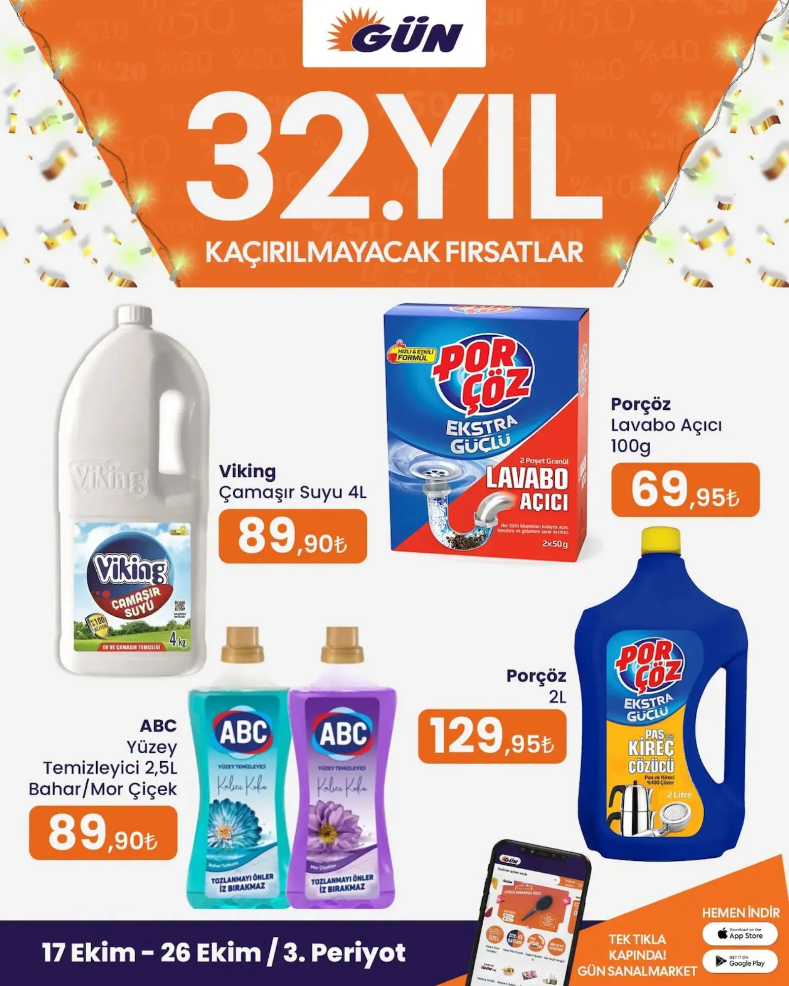 Gün Süpermarket broşürü sayfa 23