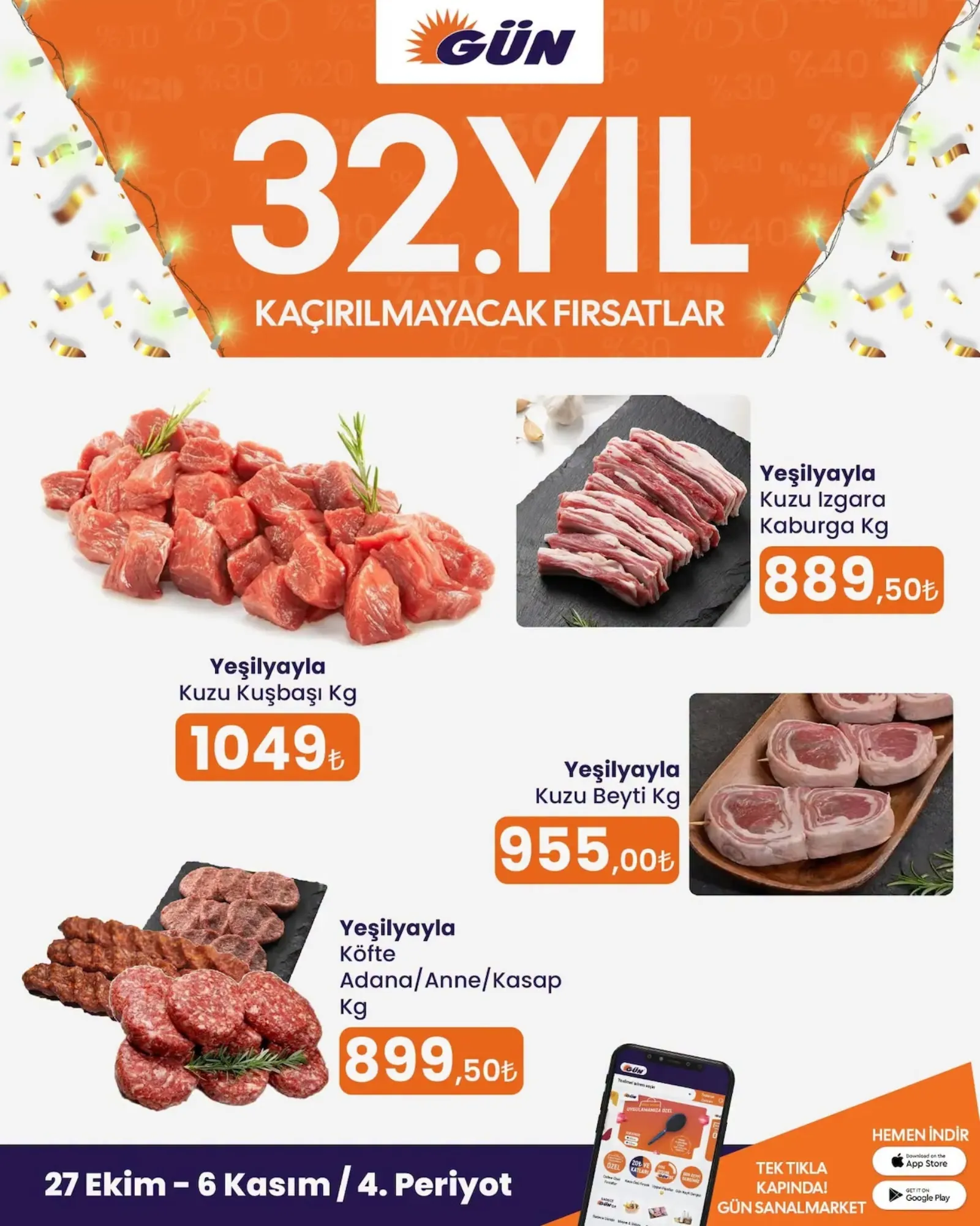 Gün Süpermarket broşürü sayfa 6