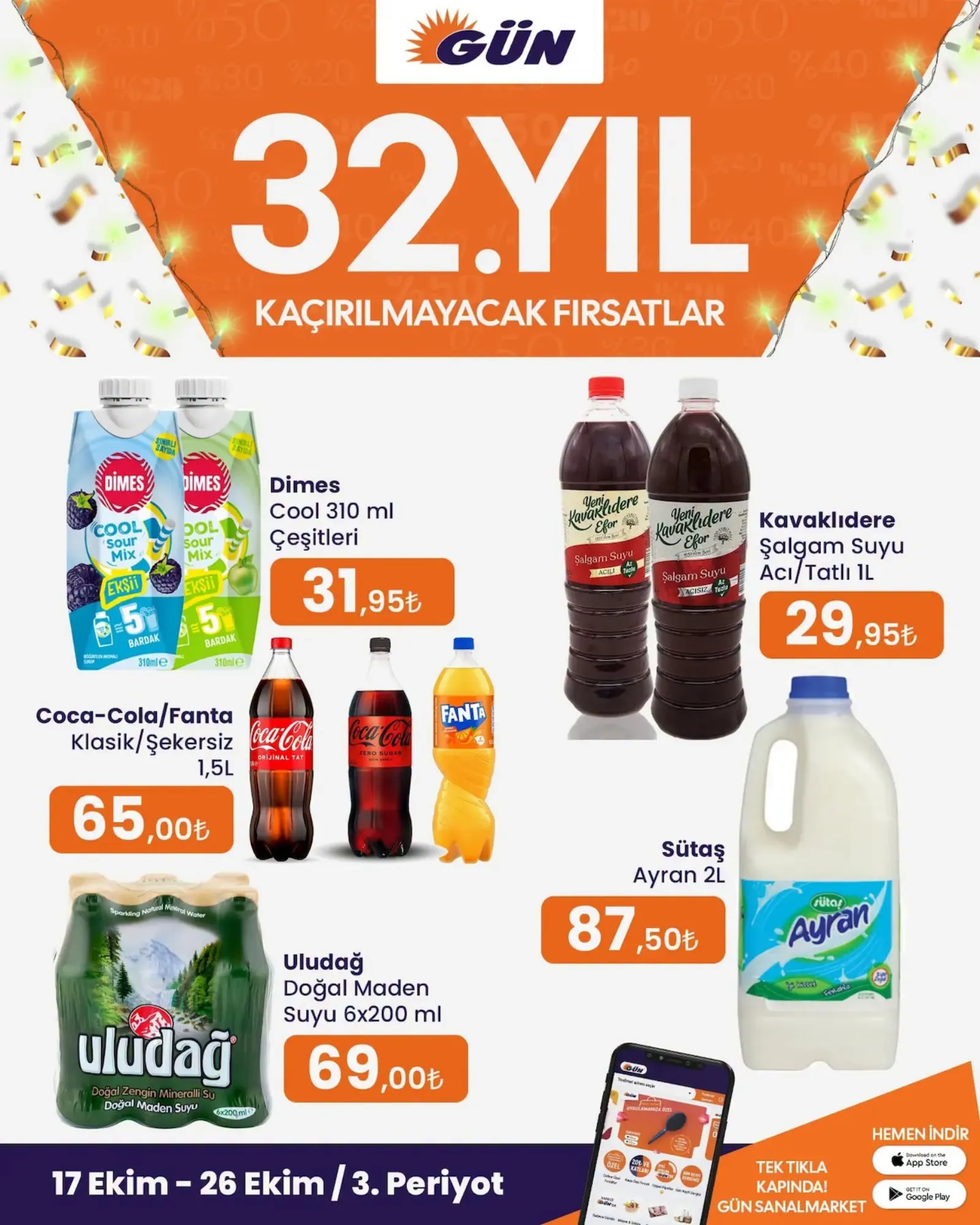 Gün Süpermarket broşürü sayfa 15