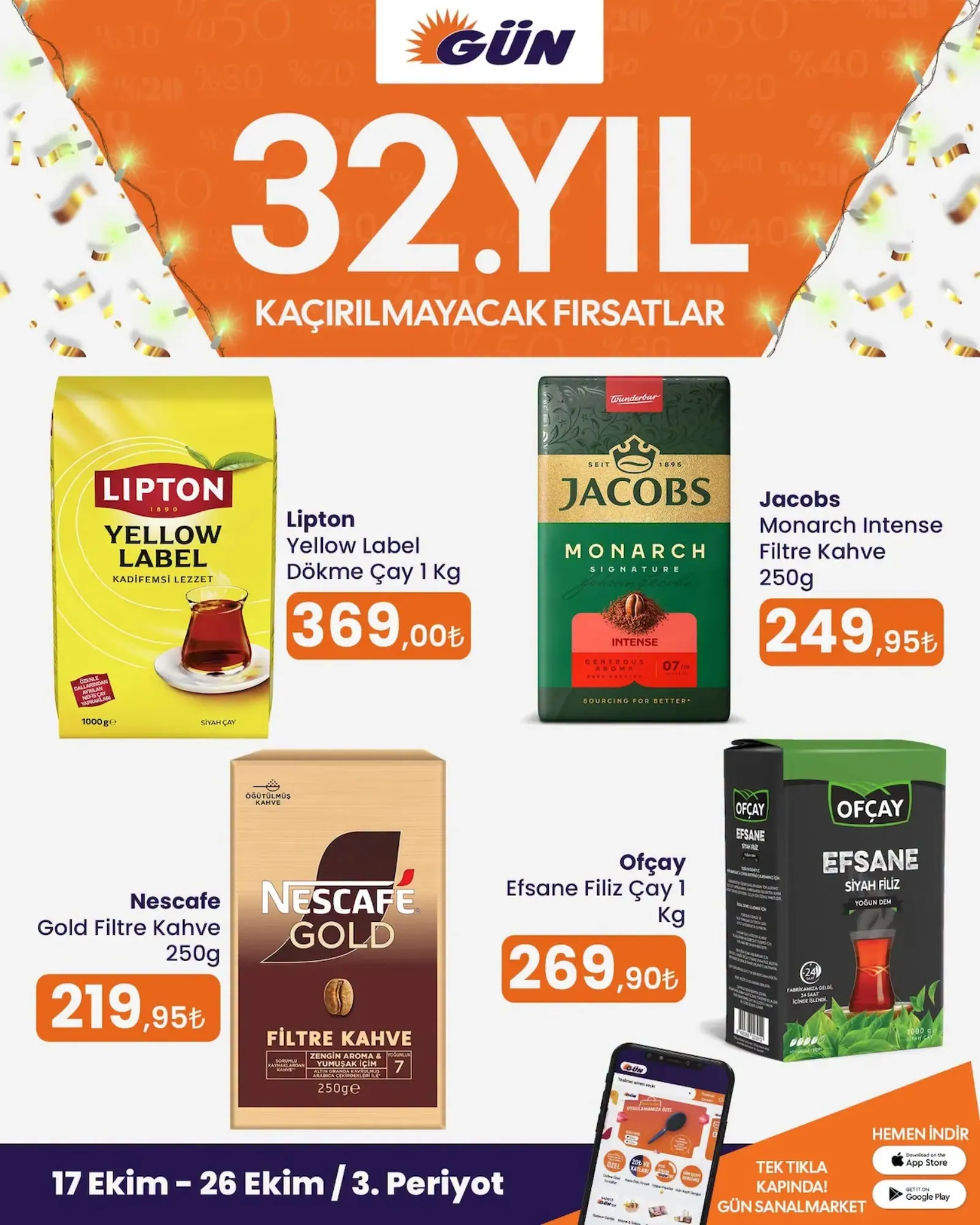 Gün Süpermarket broşürü sayfa 14