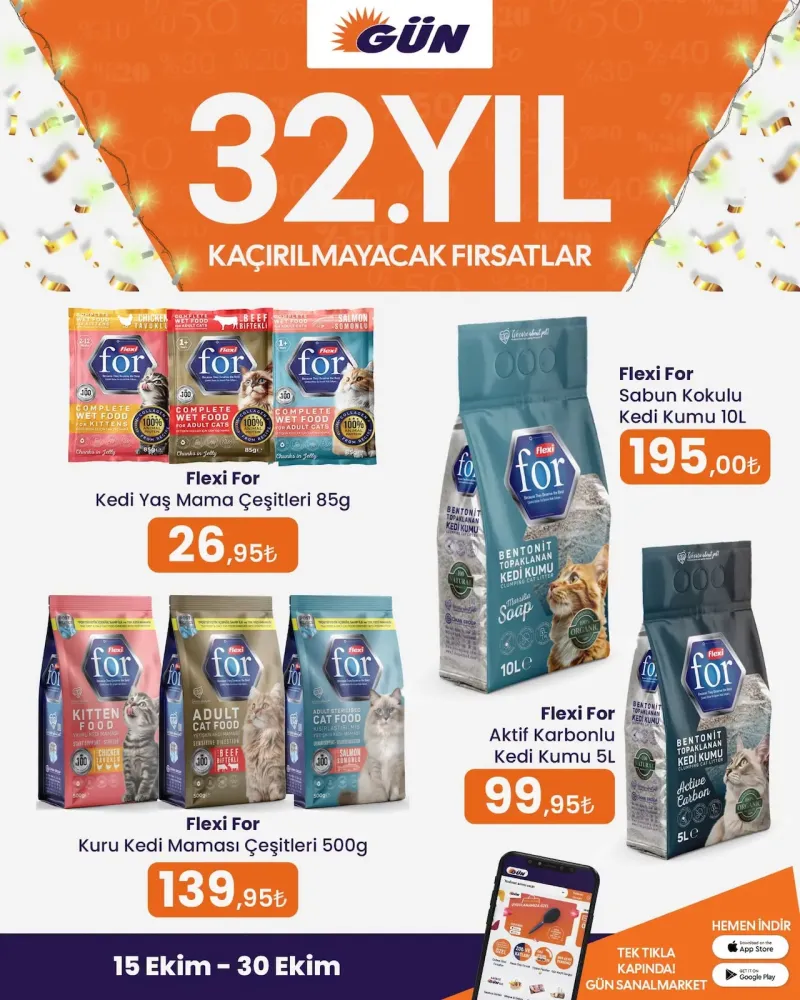 Gün Süpermarket broşürü