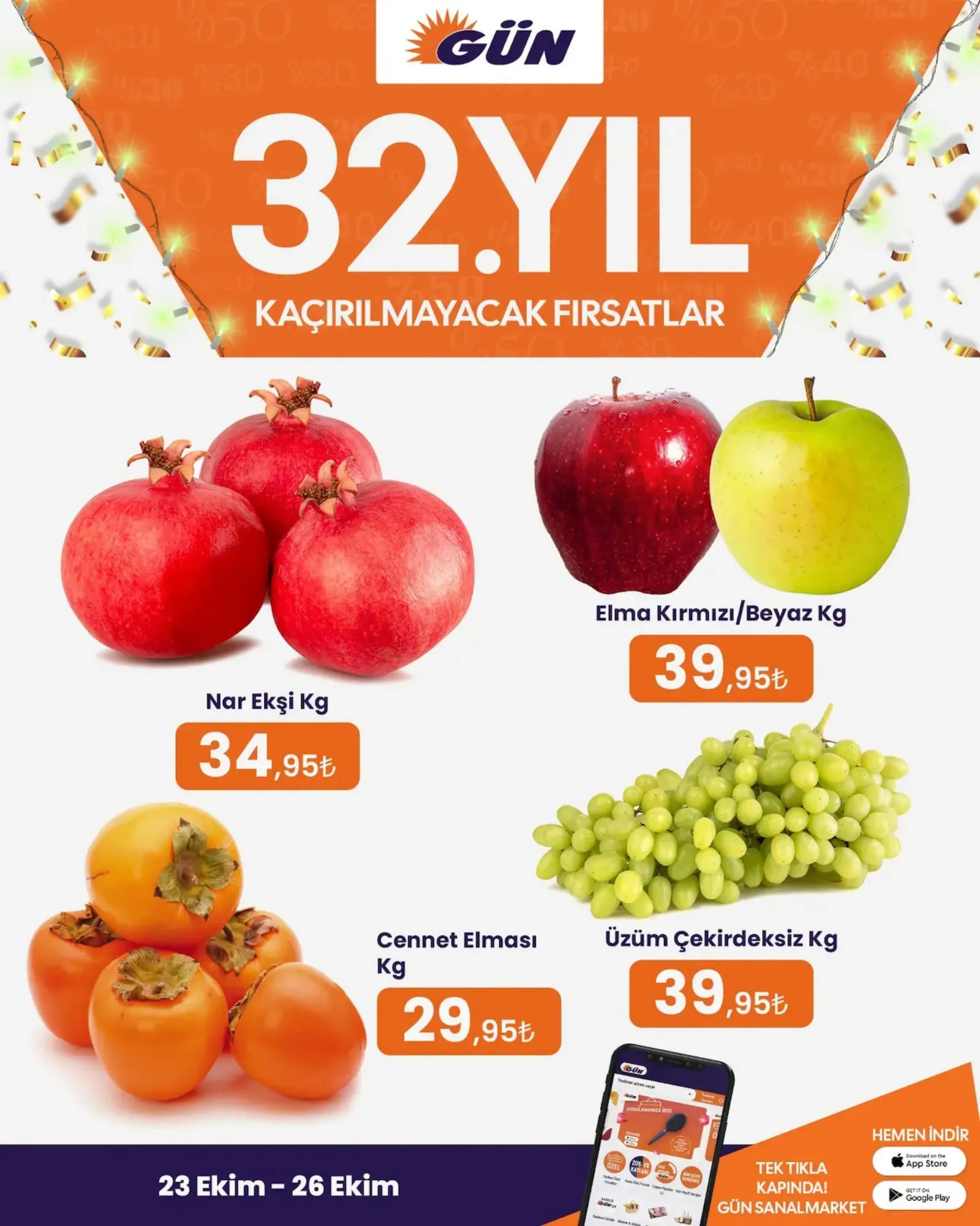 Gün Süpermarket broşürü sayfa 2