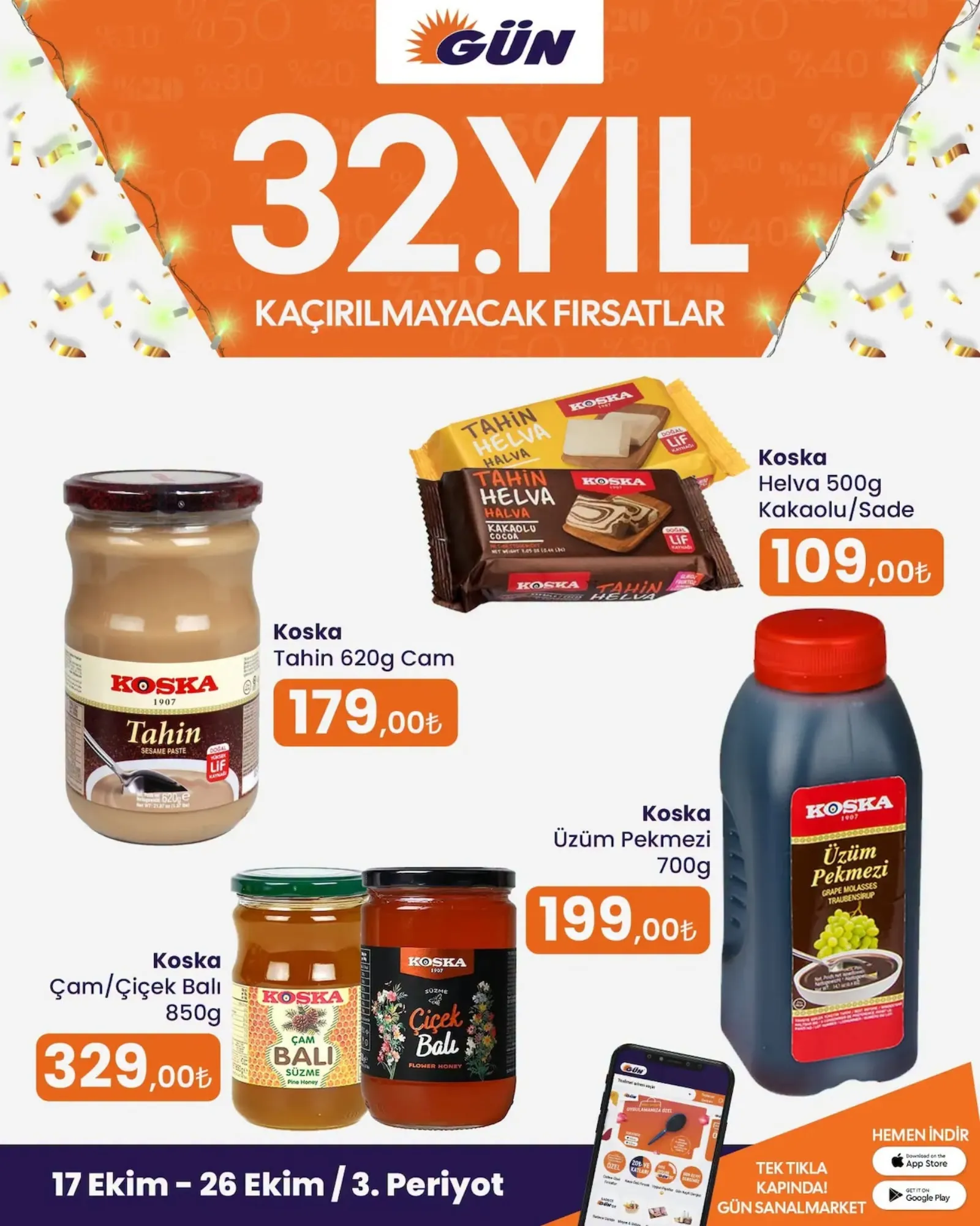 Gün Süpermarket broşürü sayfa 17