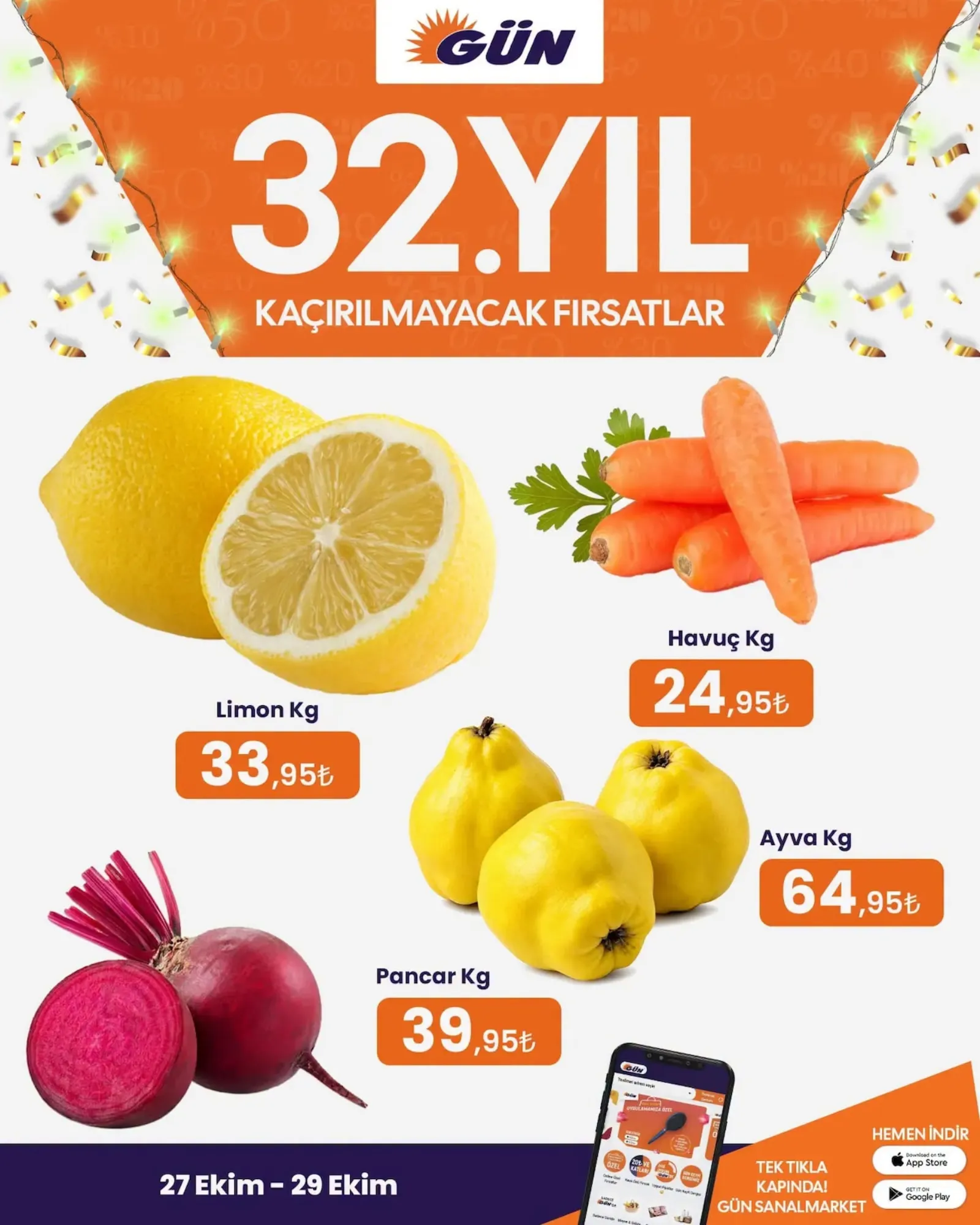 Gün Süpermarket broşürü sayfa 2