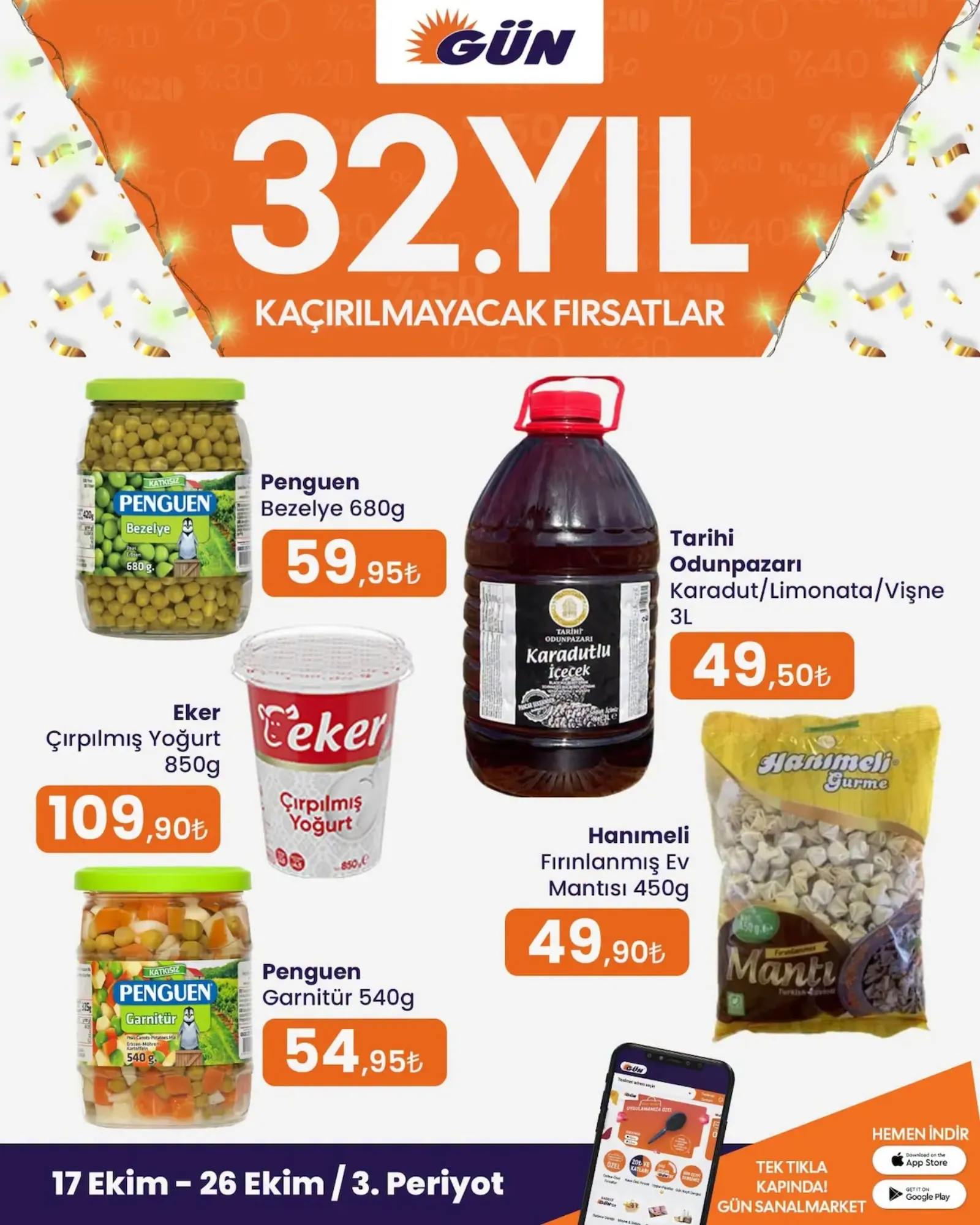 Gün Süpermarket broşürü sayfa 16