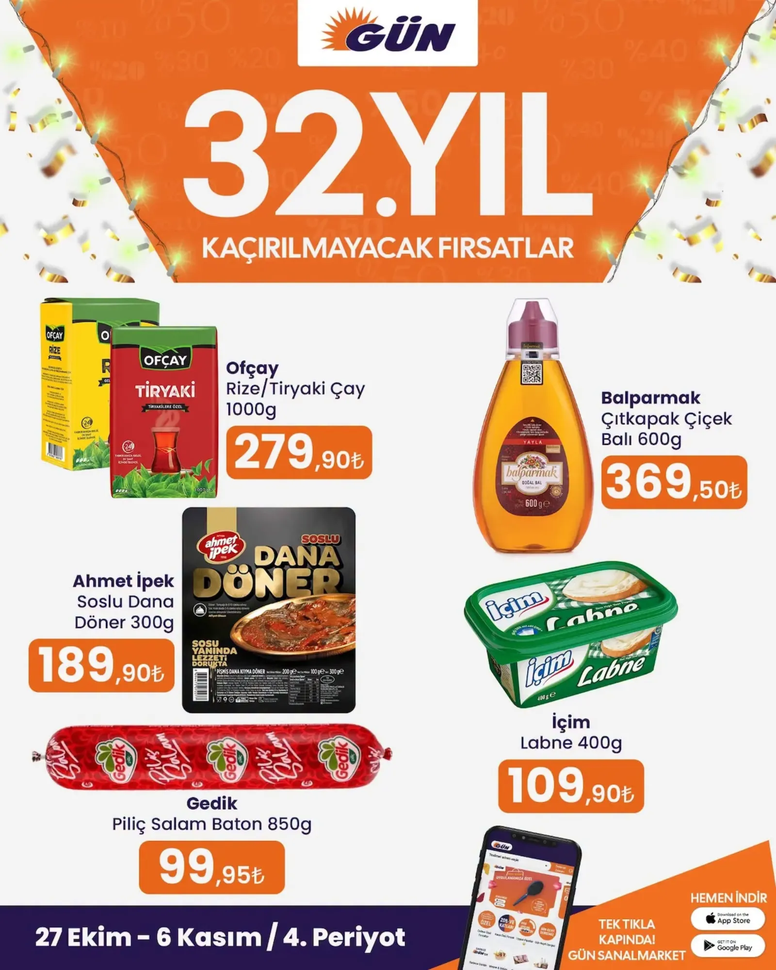 Gün Süpermarket broşürü sayfa 4