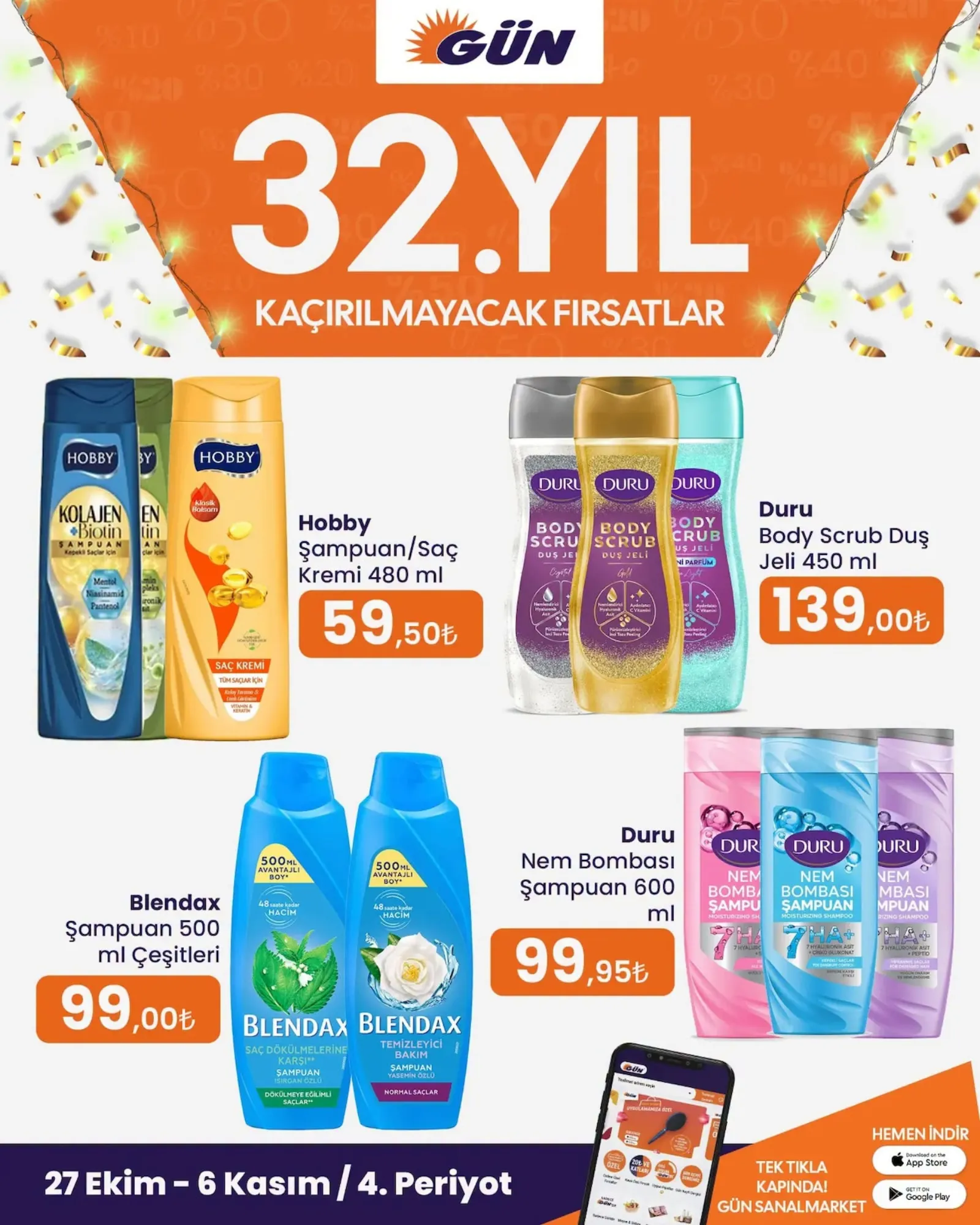 Gün Süpermarket broşürü sayfa 25