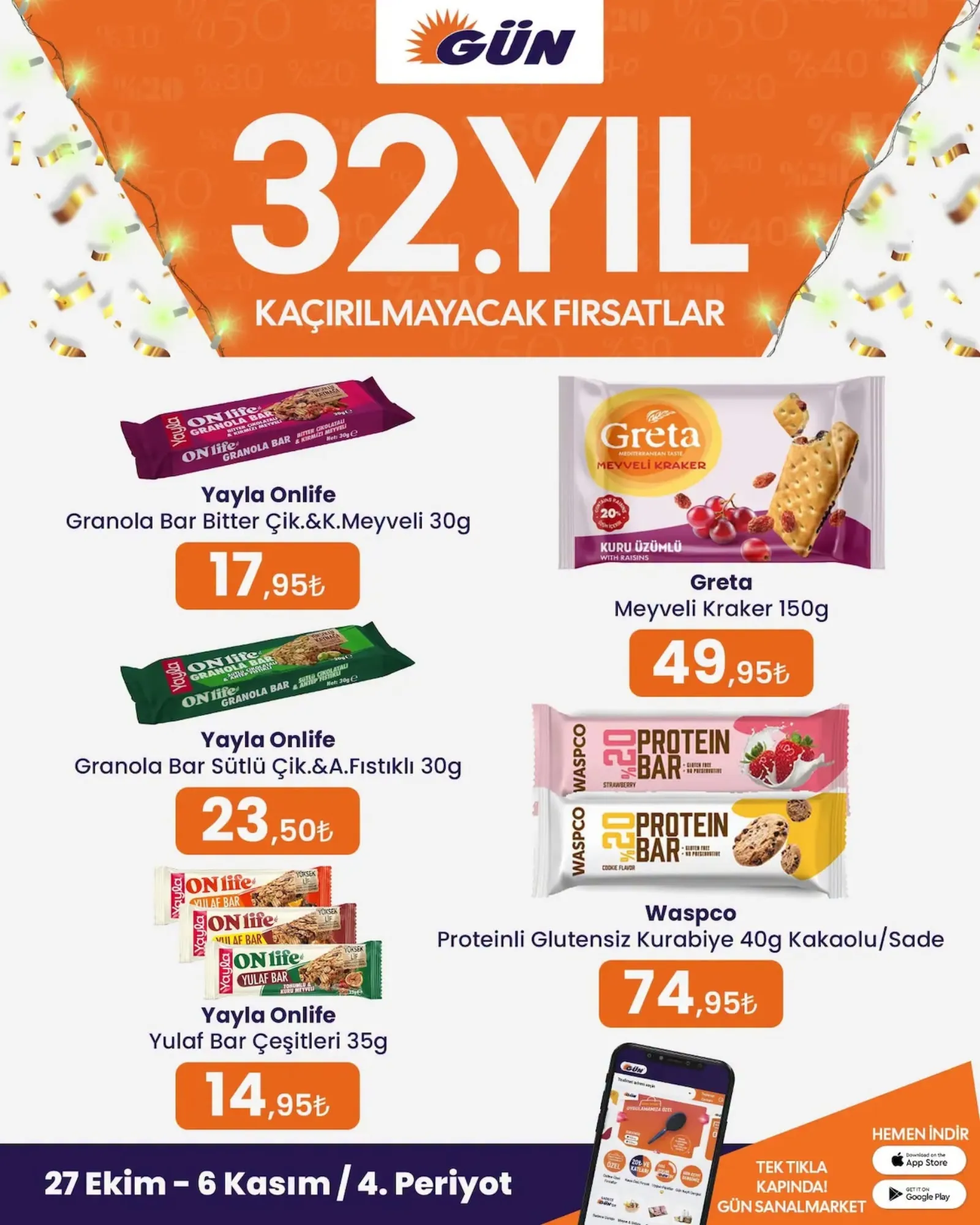 Gün Süpermarket broşürü sayfa 12