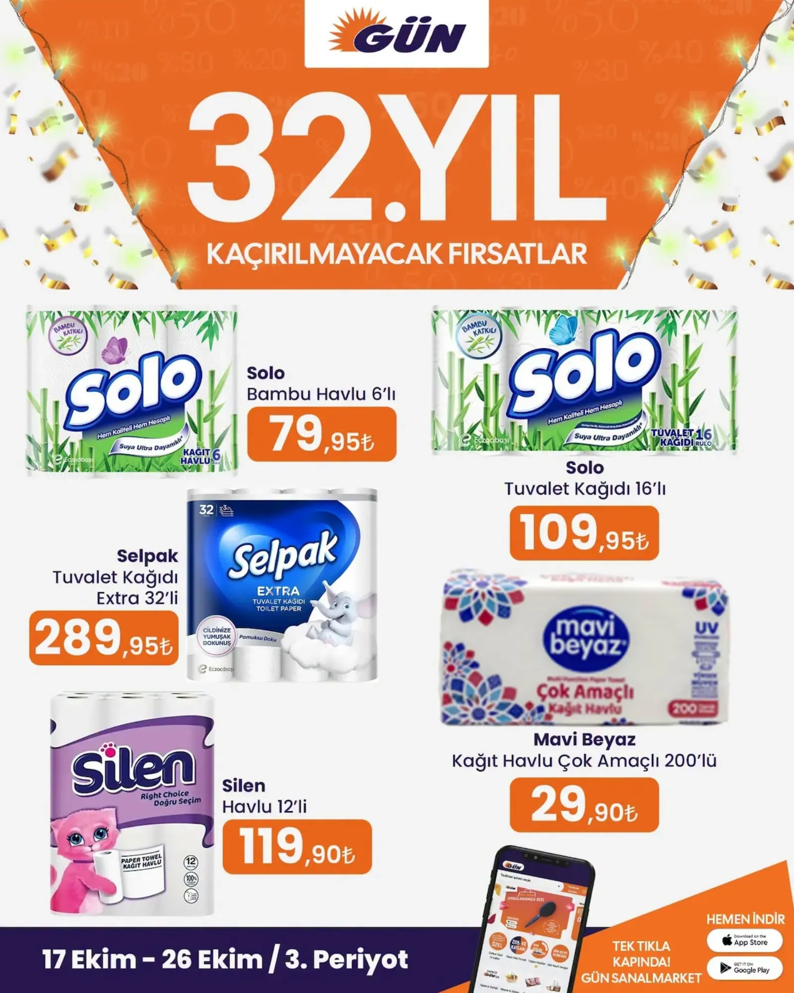 Gün Süpermarket broşürü sayfa 24