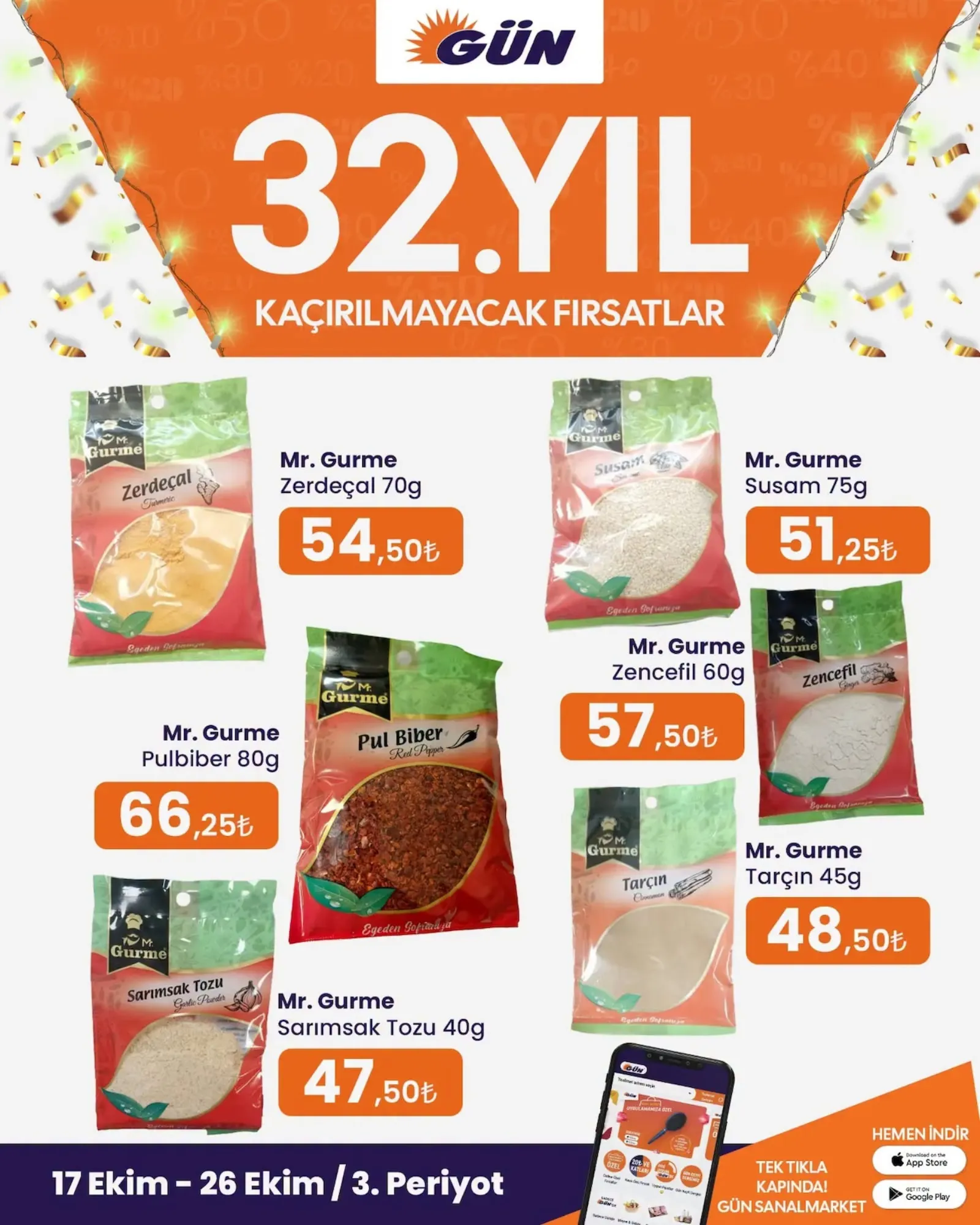 Gün Süpermarket broşürü sayfa 33