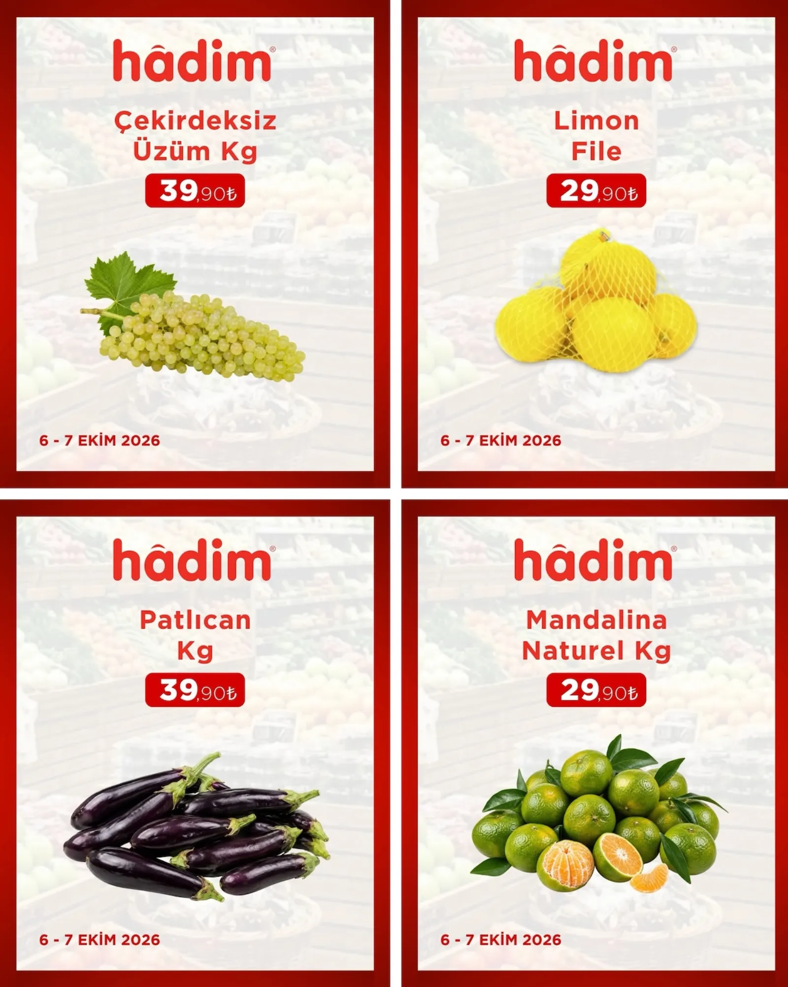 Hadim AVM broşürü sayfa 1