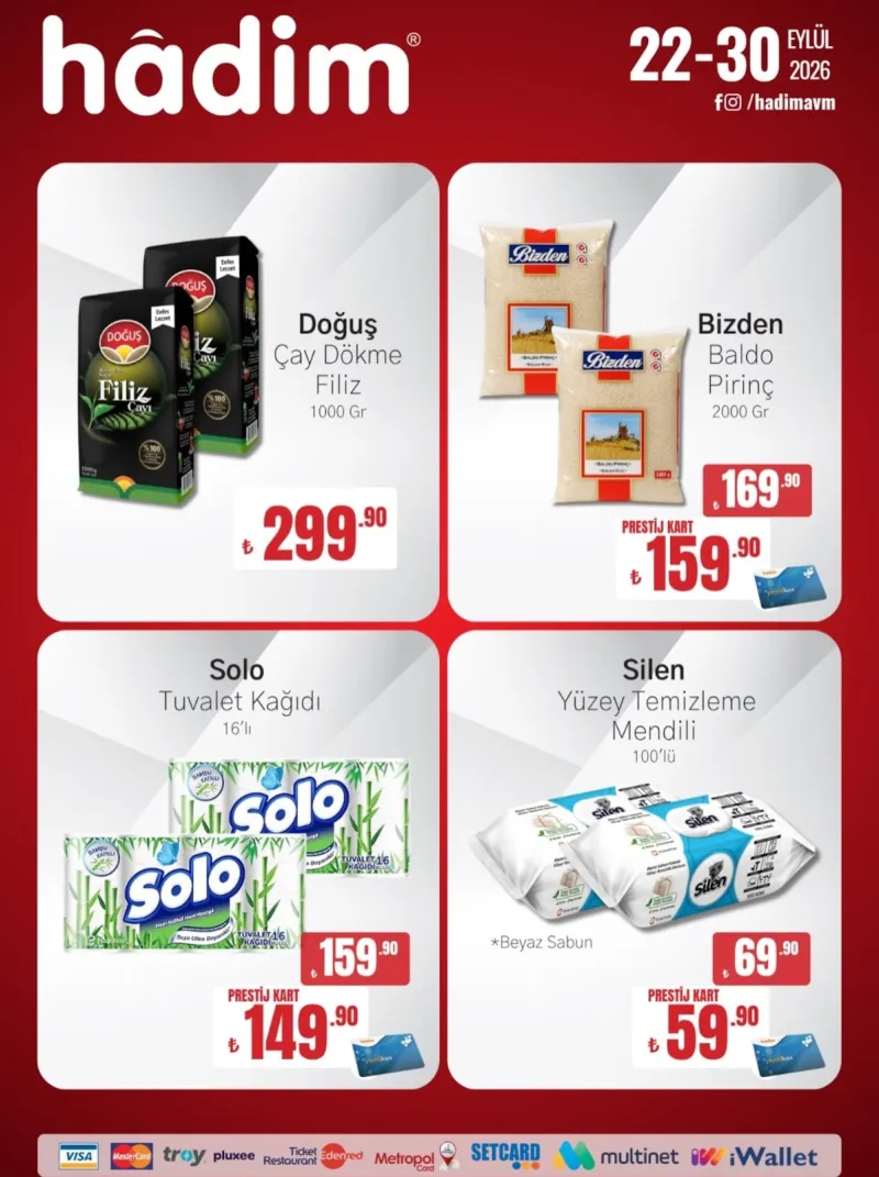 Hadim AVM broşürü sayfa 1