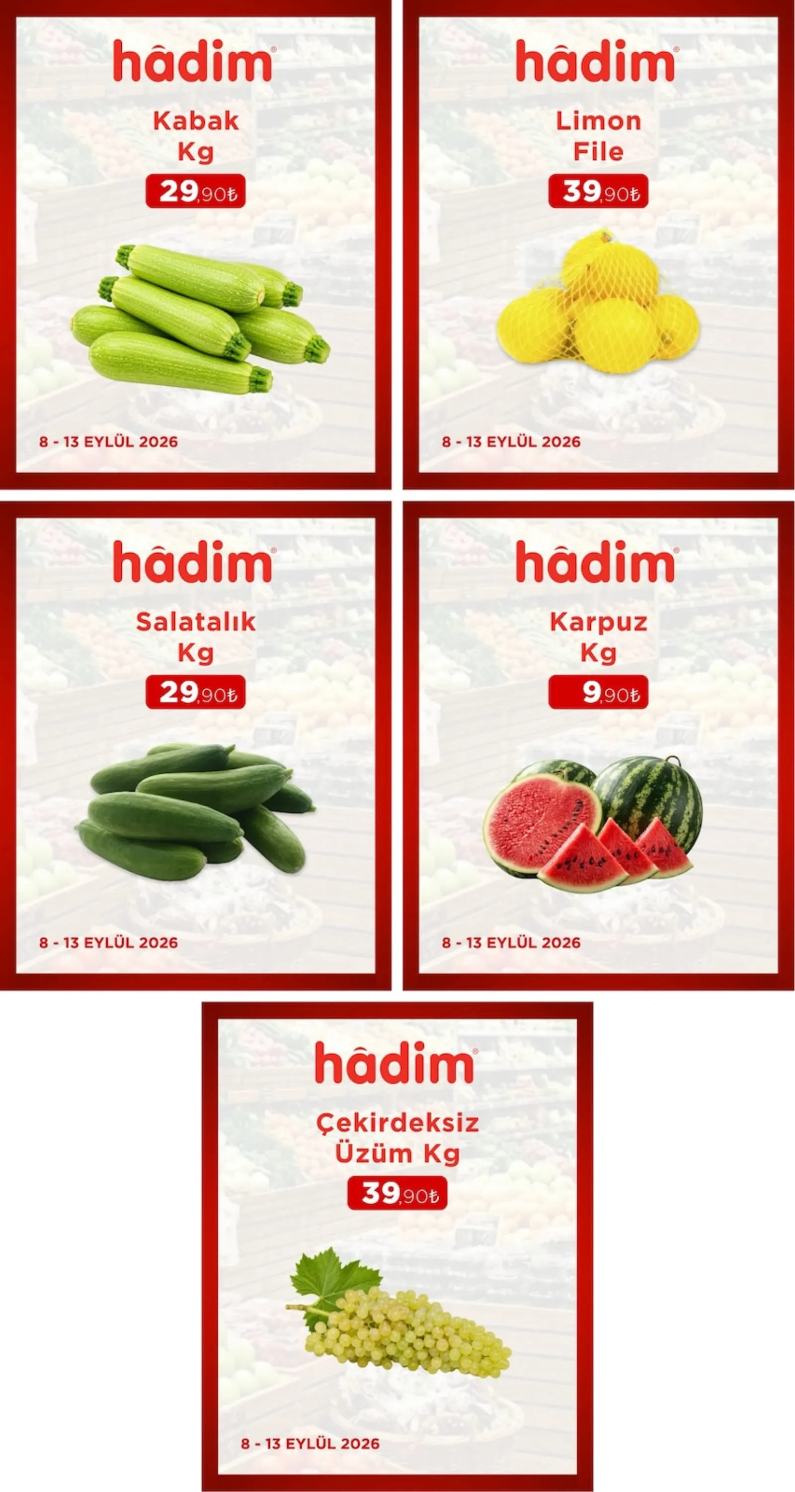 Hadim AVM broşürü sayfa 1