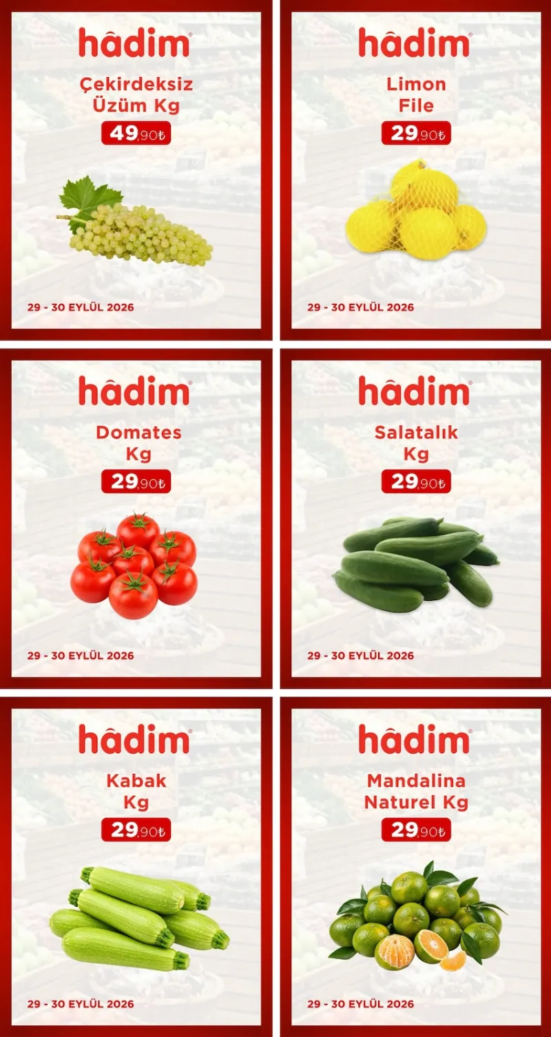 Hadim AVM broşürü sayfa 1