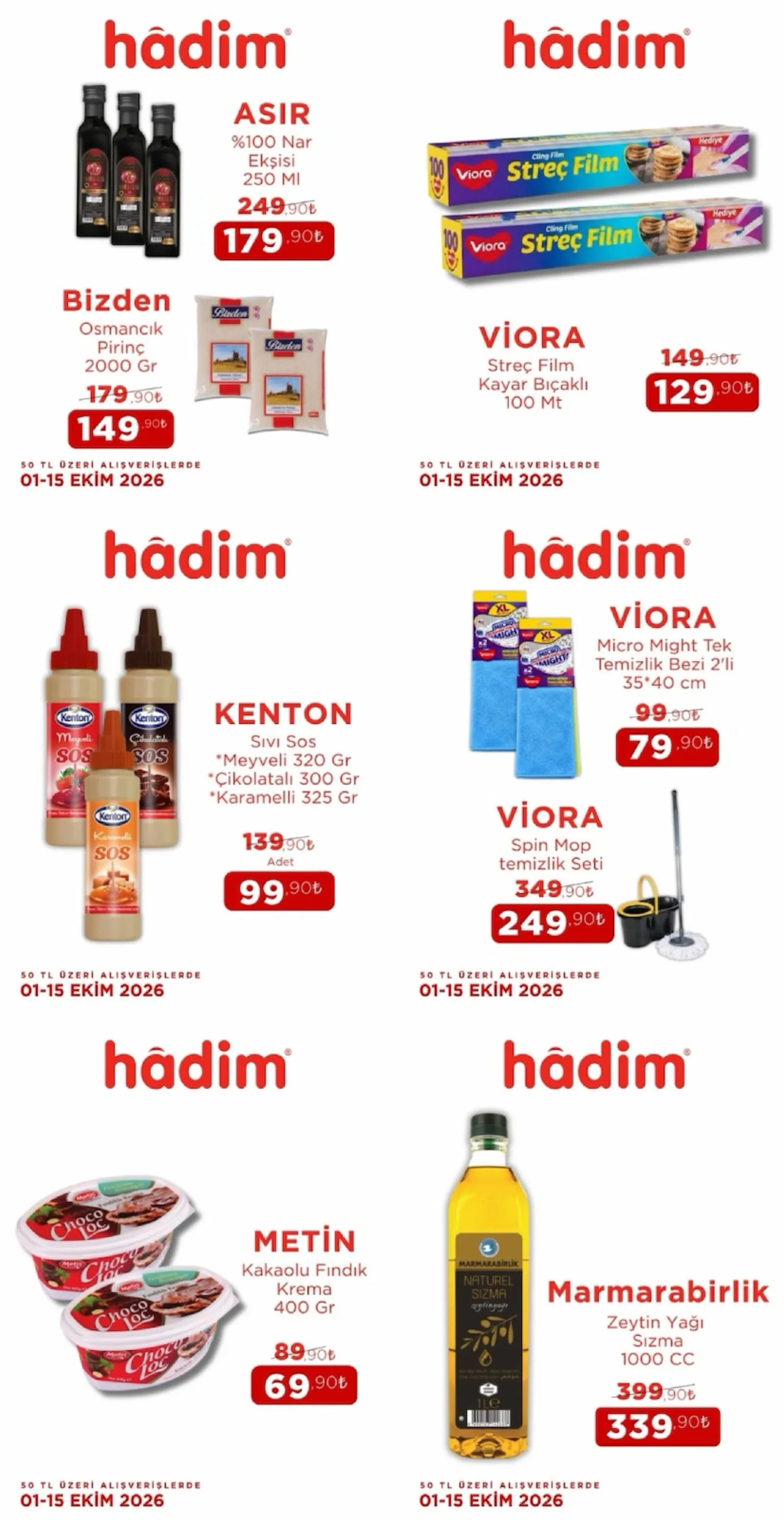 Hadim AVM broşürü sayfa 1