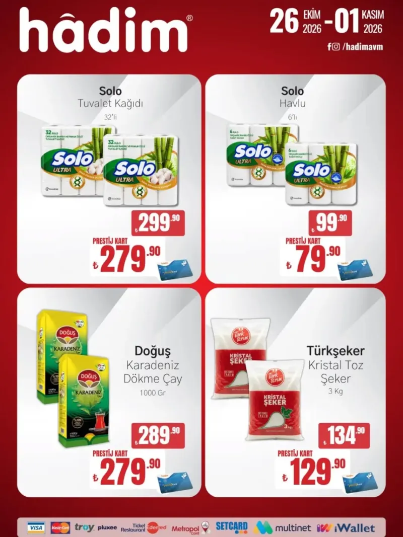 Hadim AVM broşürü sayfa 1