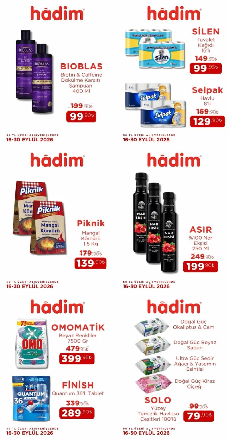 Hadim AVM broşürü sayfa 1
