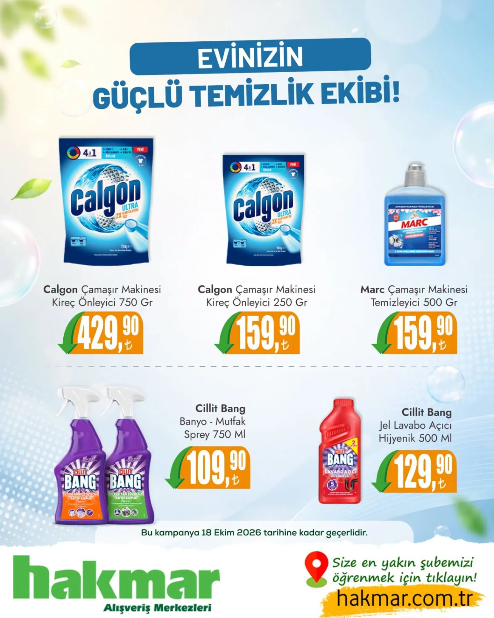 Hakmar broşürü sayfa 1