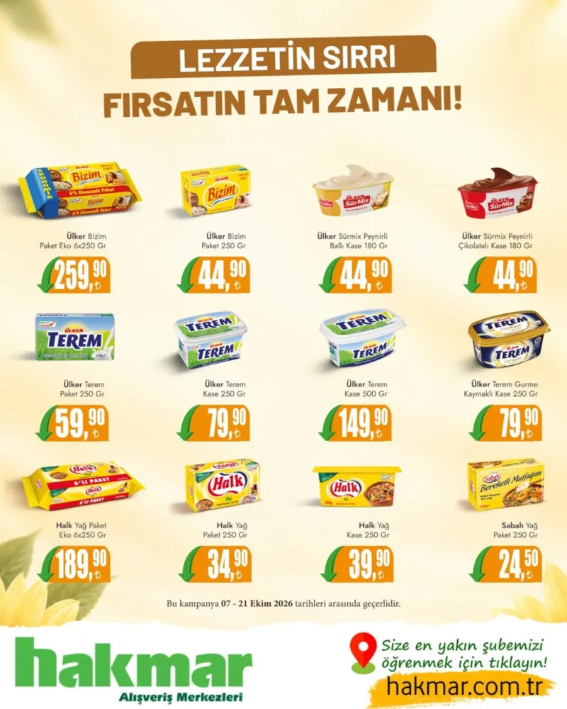 Hakmar broşürü sayfa 1