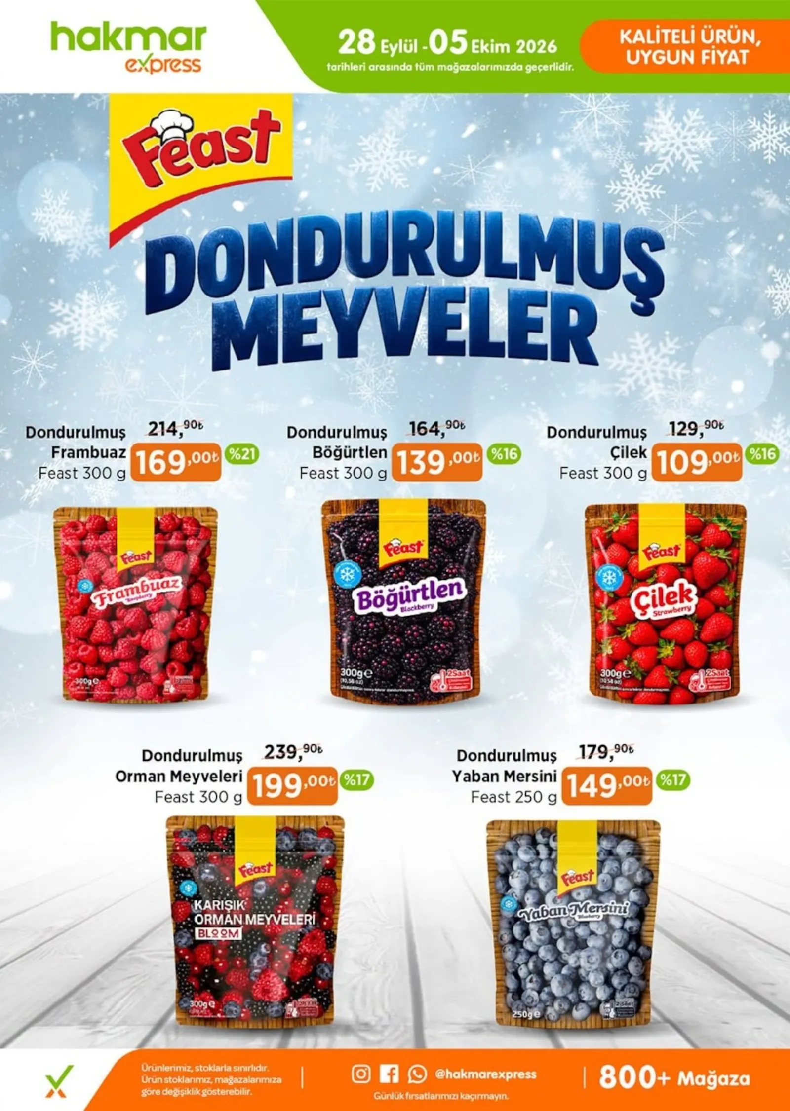 Hakmar Express broşürü sayfa 1