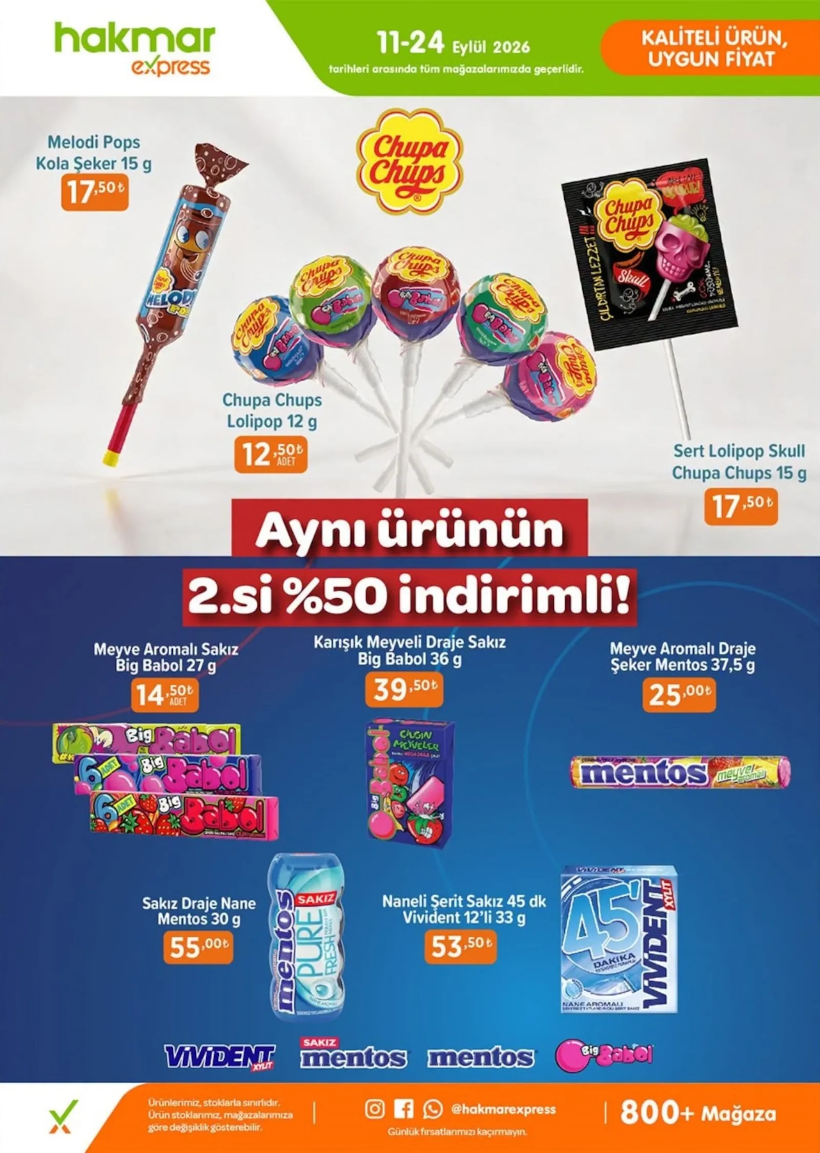 Hakmar Express broşürü sayfa 1