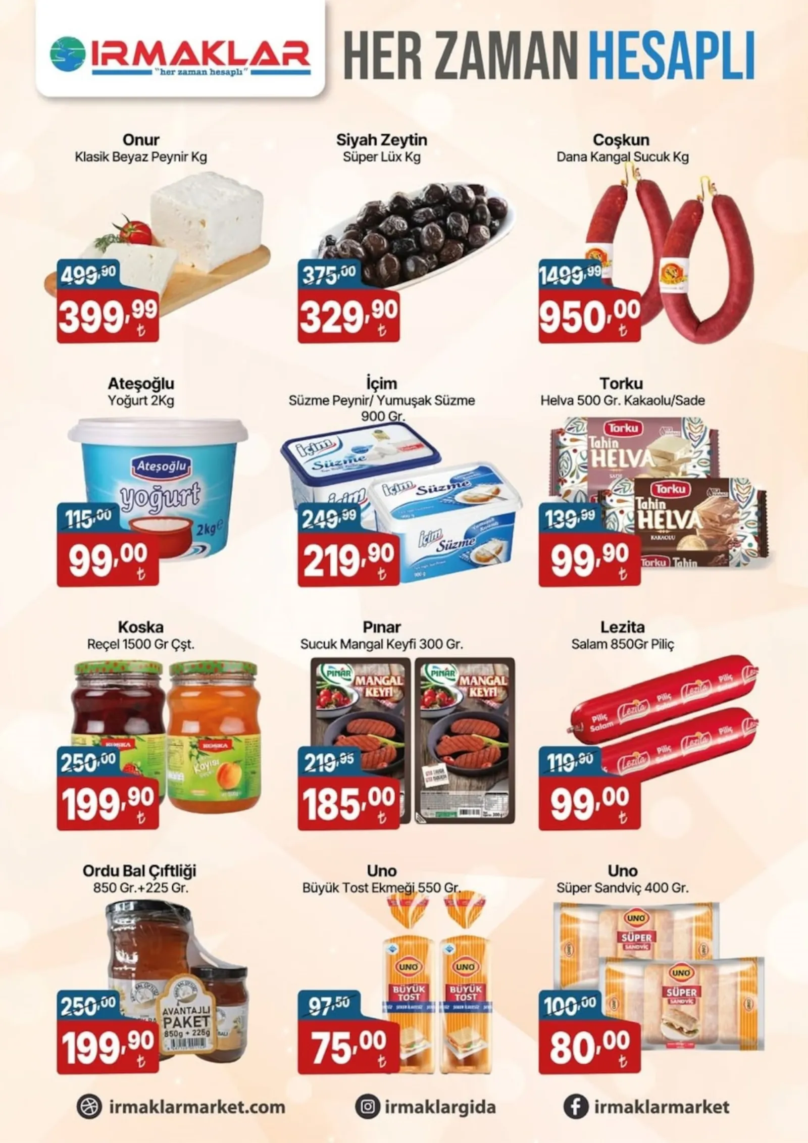 Irmaklar Market broşürü sayfa 2