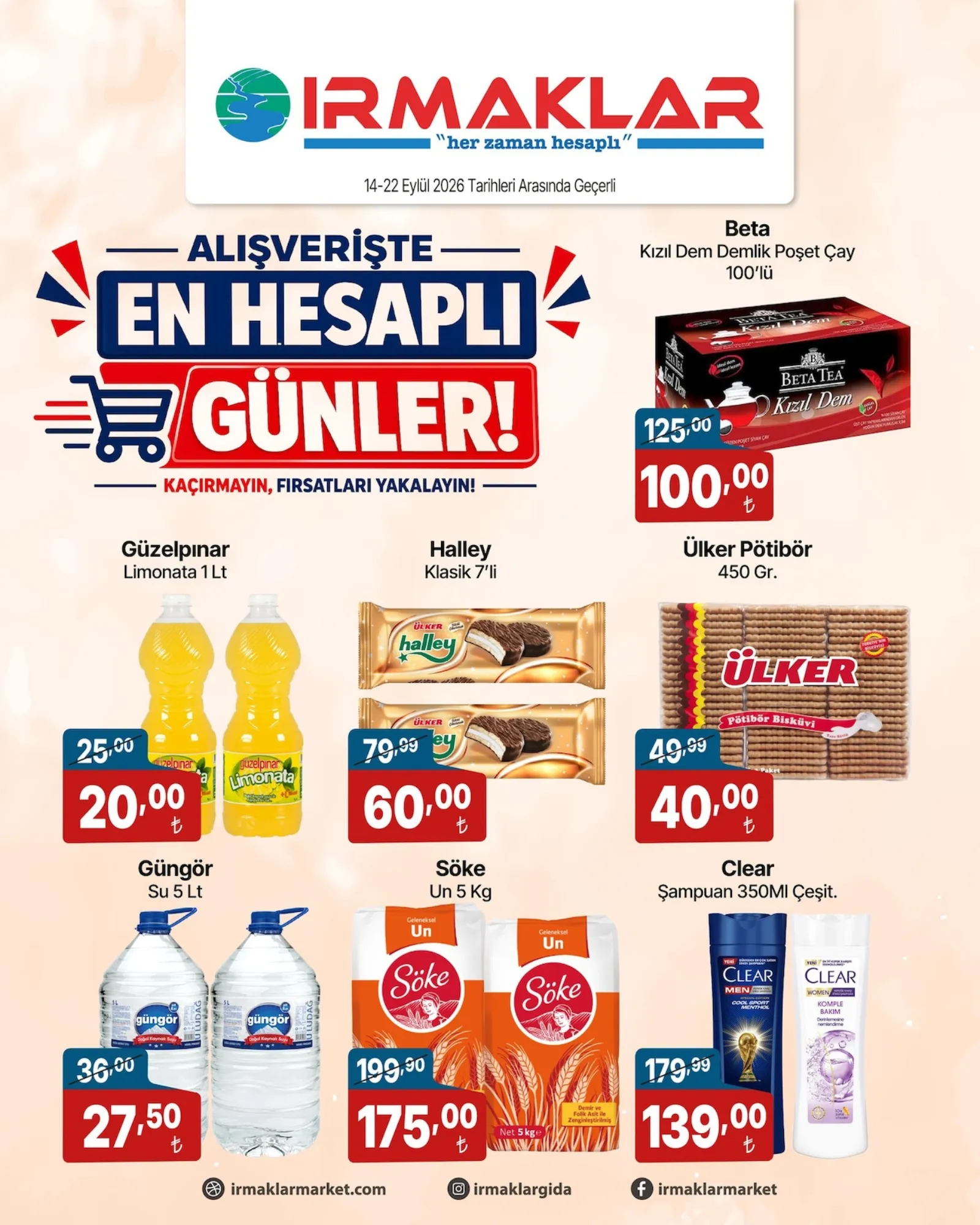 Irmaklar Market broşürü sayfa 3