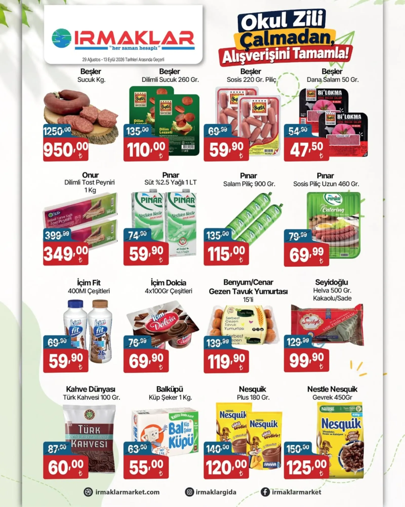 Irmaklar Market broşürü sayfa 4
